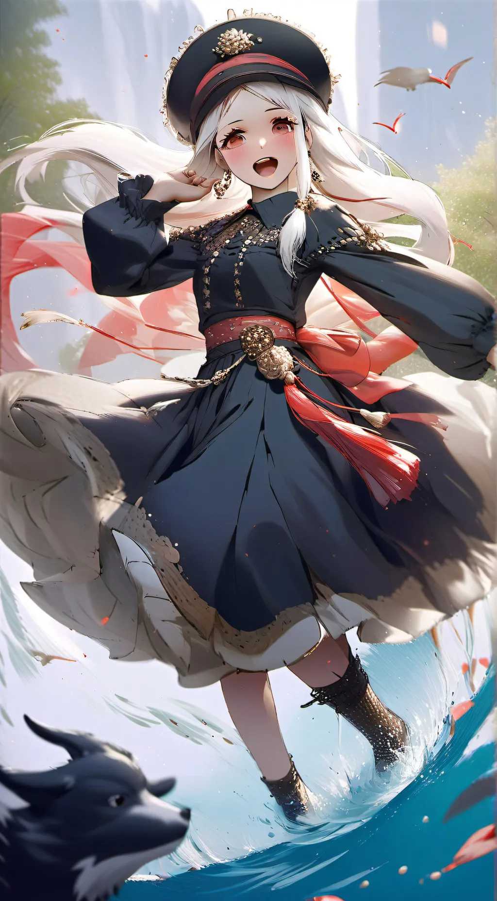 ai character: ❤️my and you💌 background
