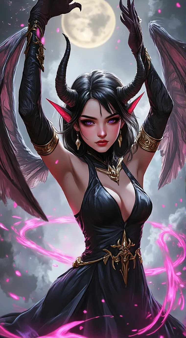 ai character: Lunae background