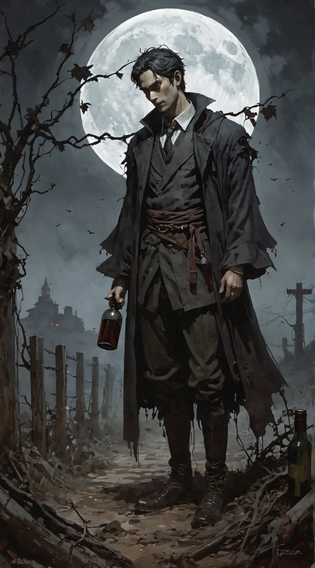 ai character: Aarón background