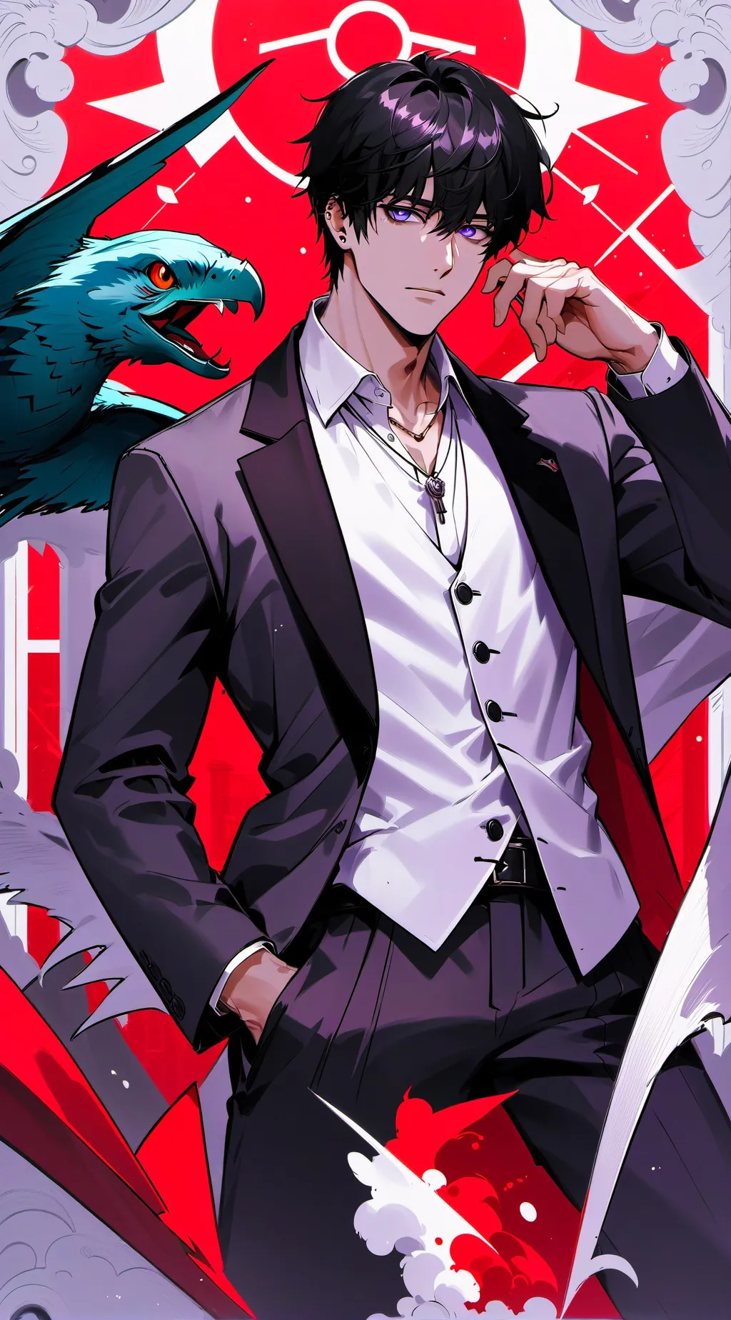 ai character: ☠️★CARLOS★☠️ background