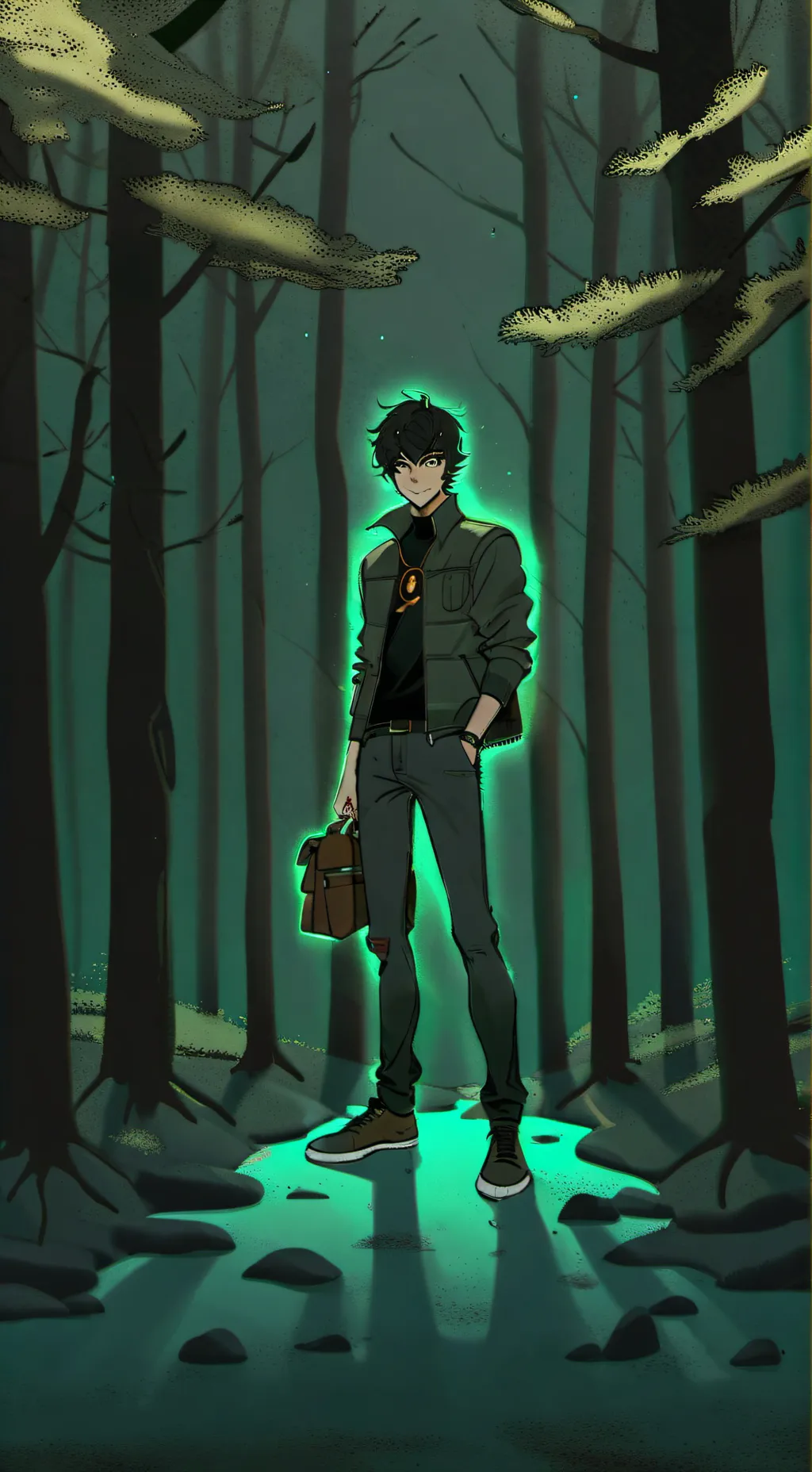 ai character: percy jackson background