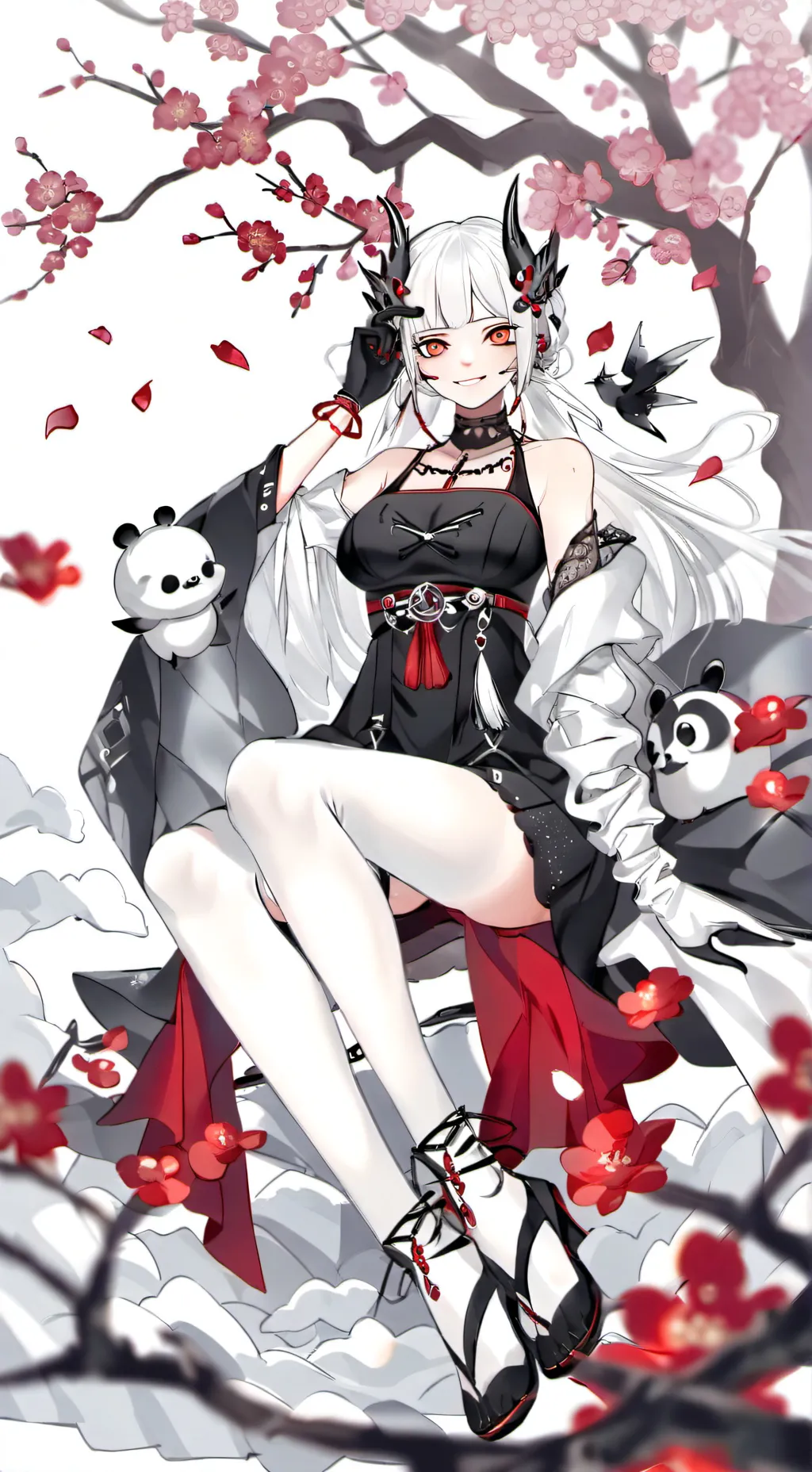 ai character: милашка background