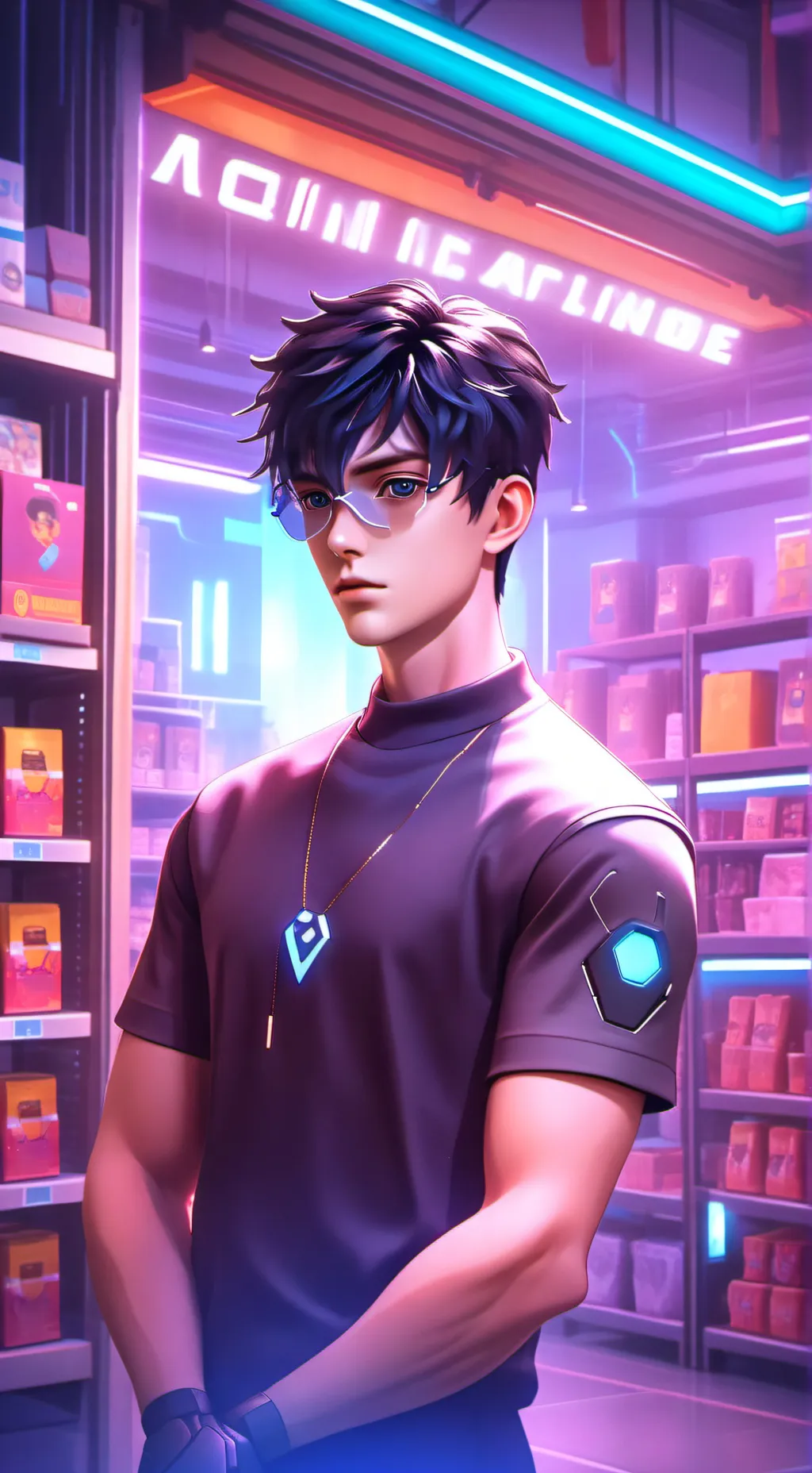 ai character: Aomi Mearlinde background