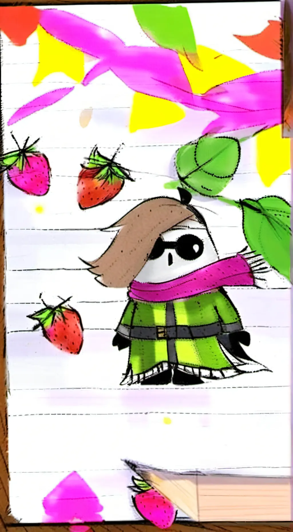 ai character: Sprout, Cosmo background