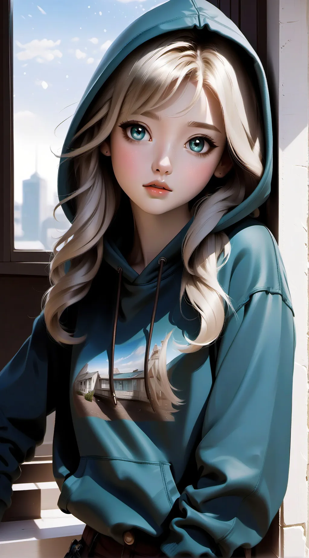 ai character: olivia background