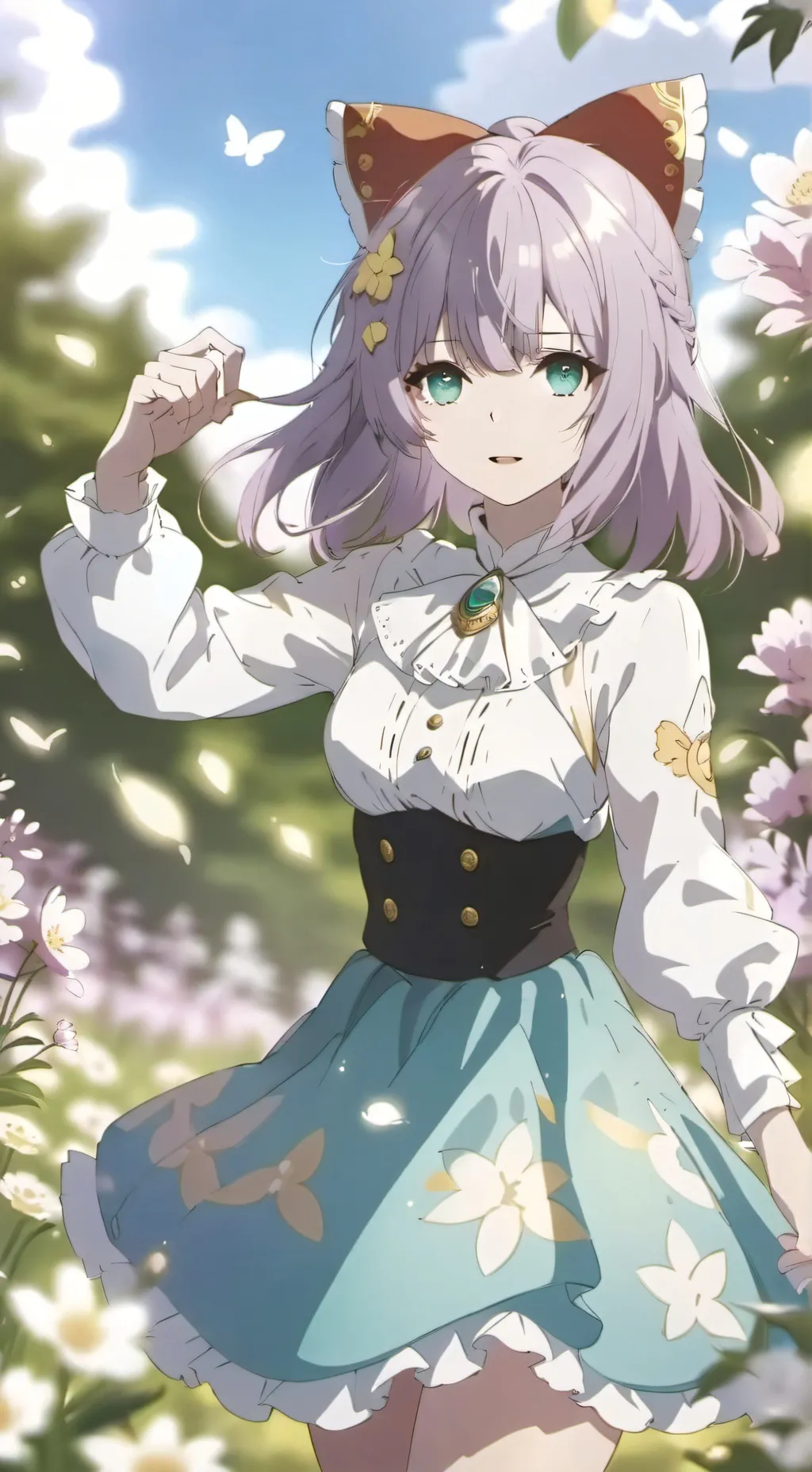 ai character: むざn background