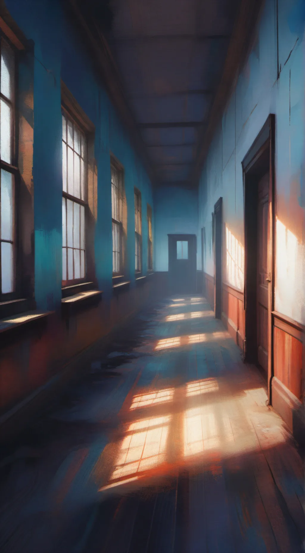 ai character: insane asylum background