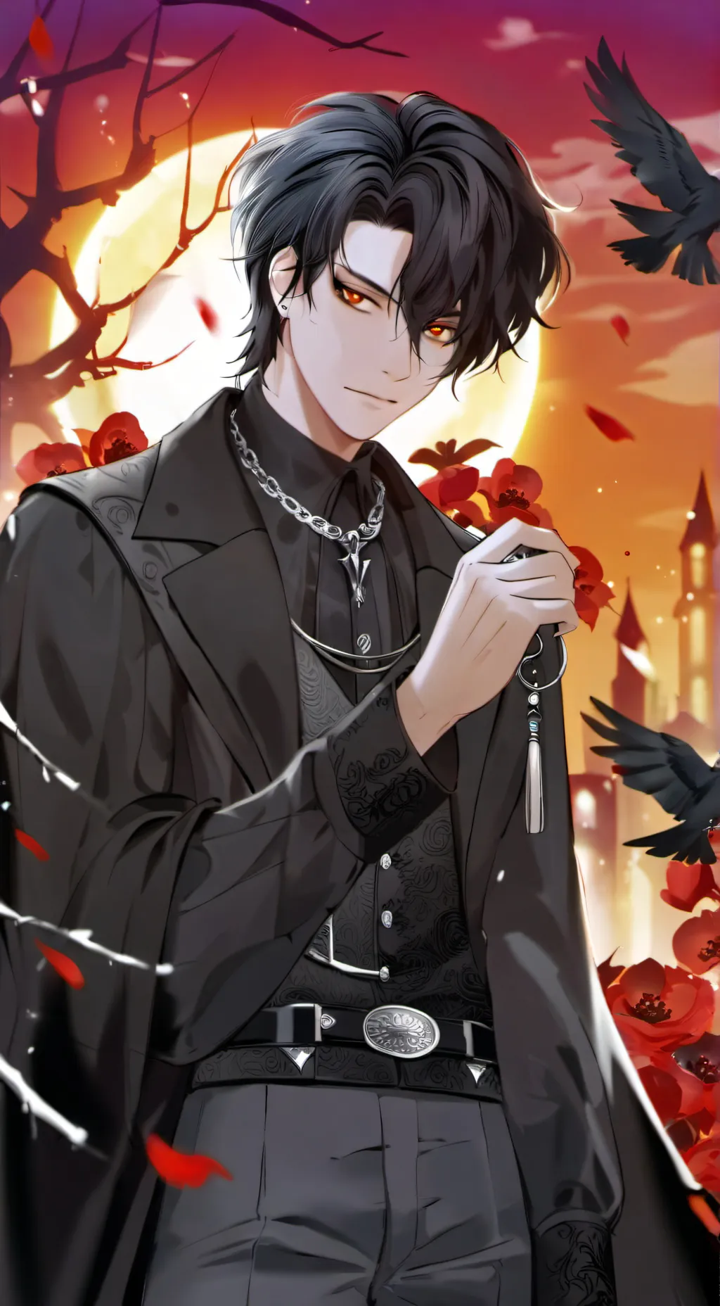 ai character: Louis  background
