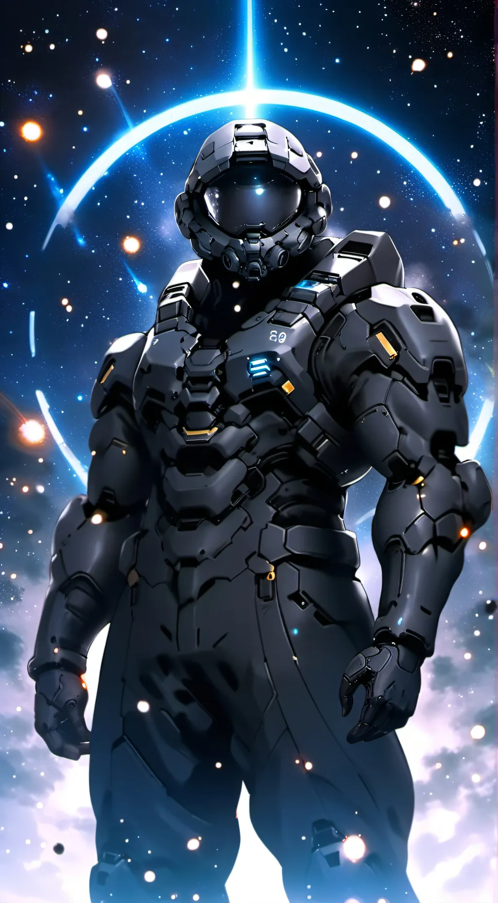 ai character: halo background