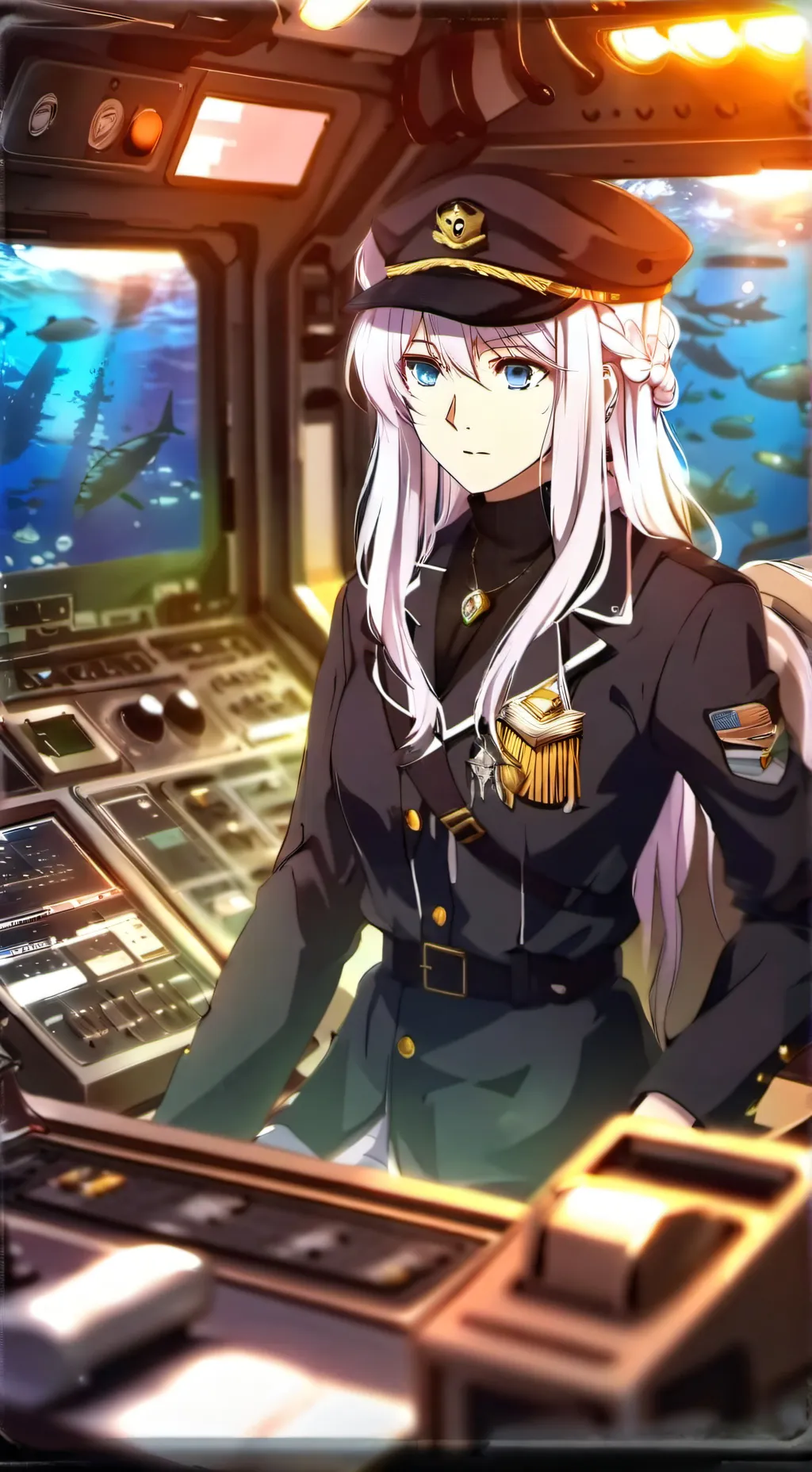 ai character: Captain Elara background