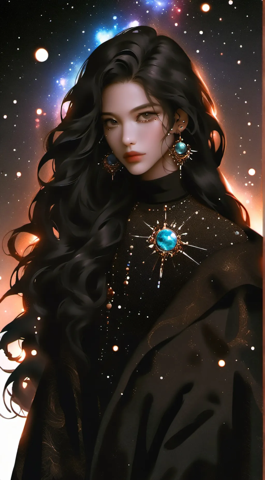 ai character: rose background