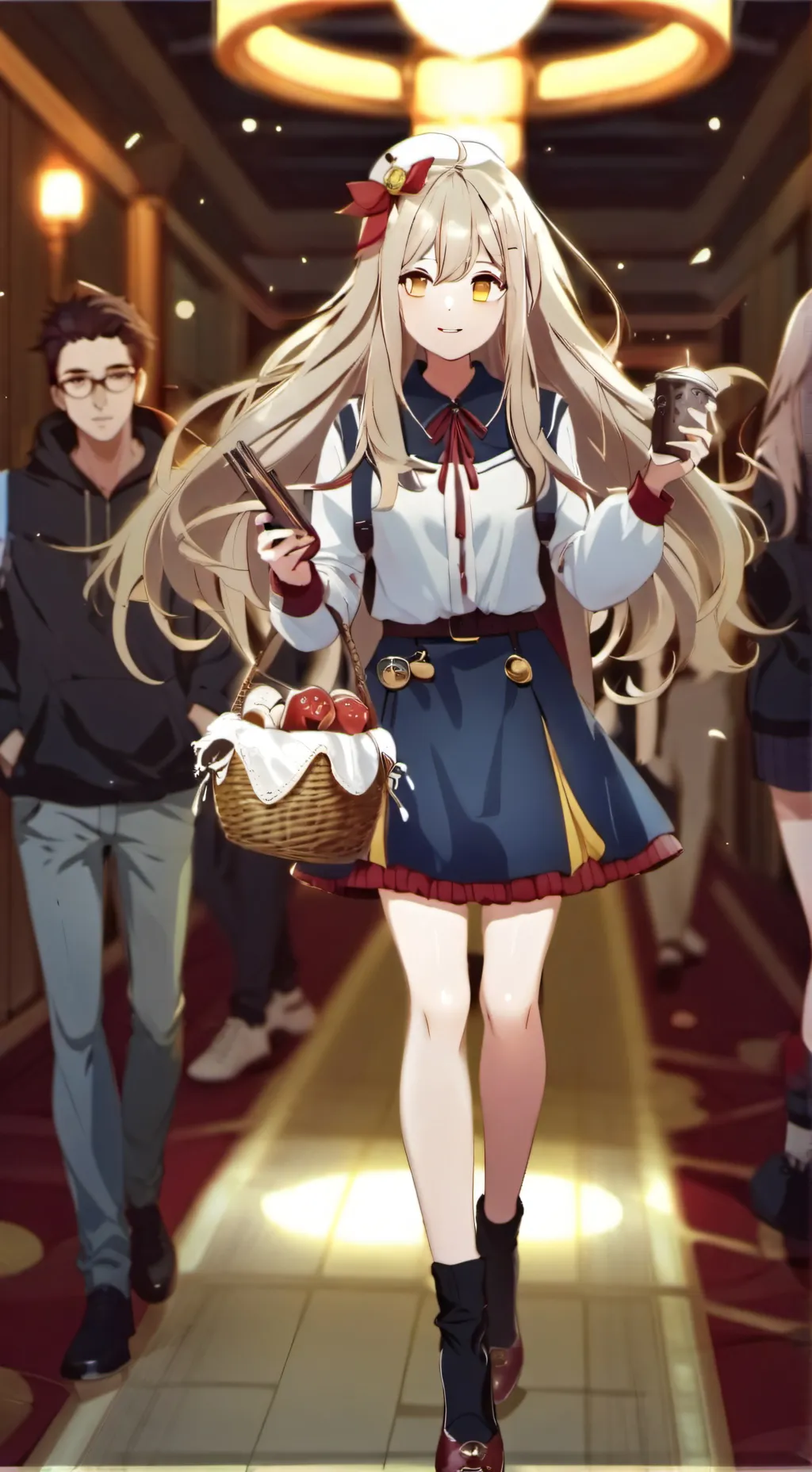 ai character: Heather  background