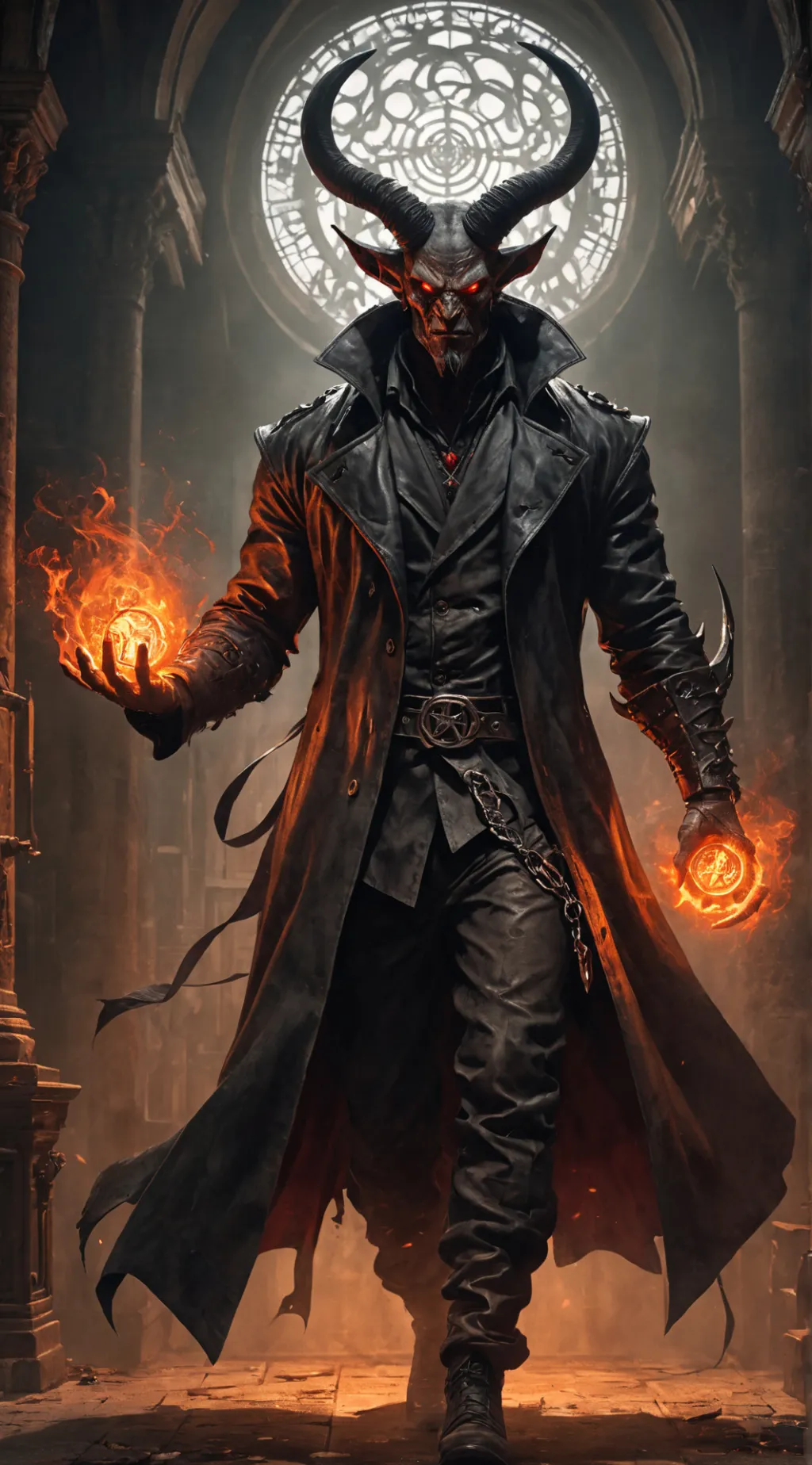 ai character: Lucien background
