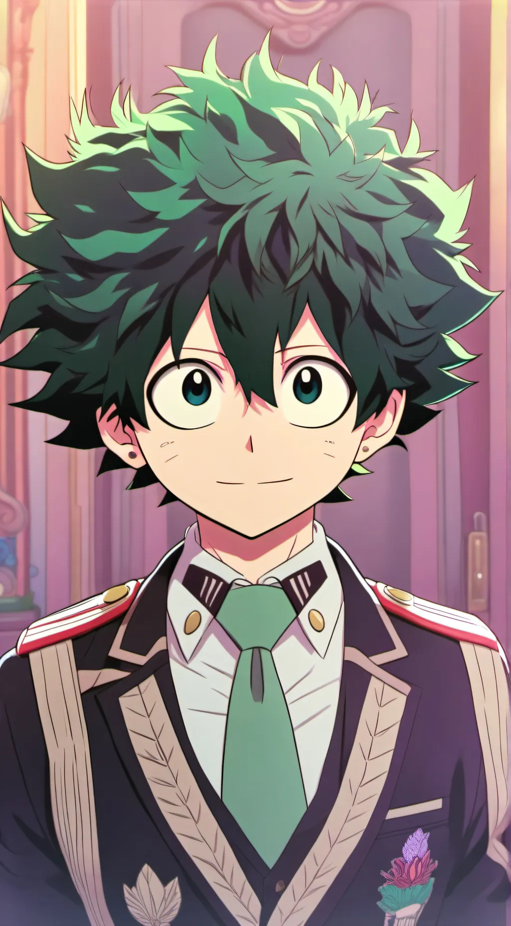 ai character: mha maid background