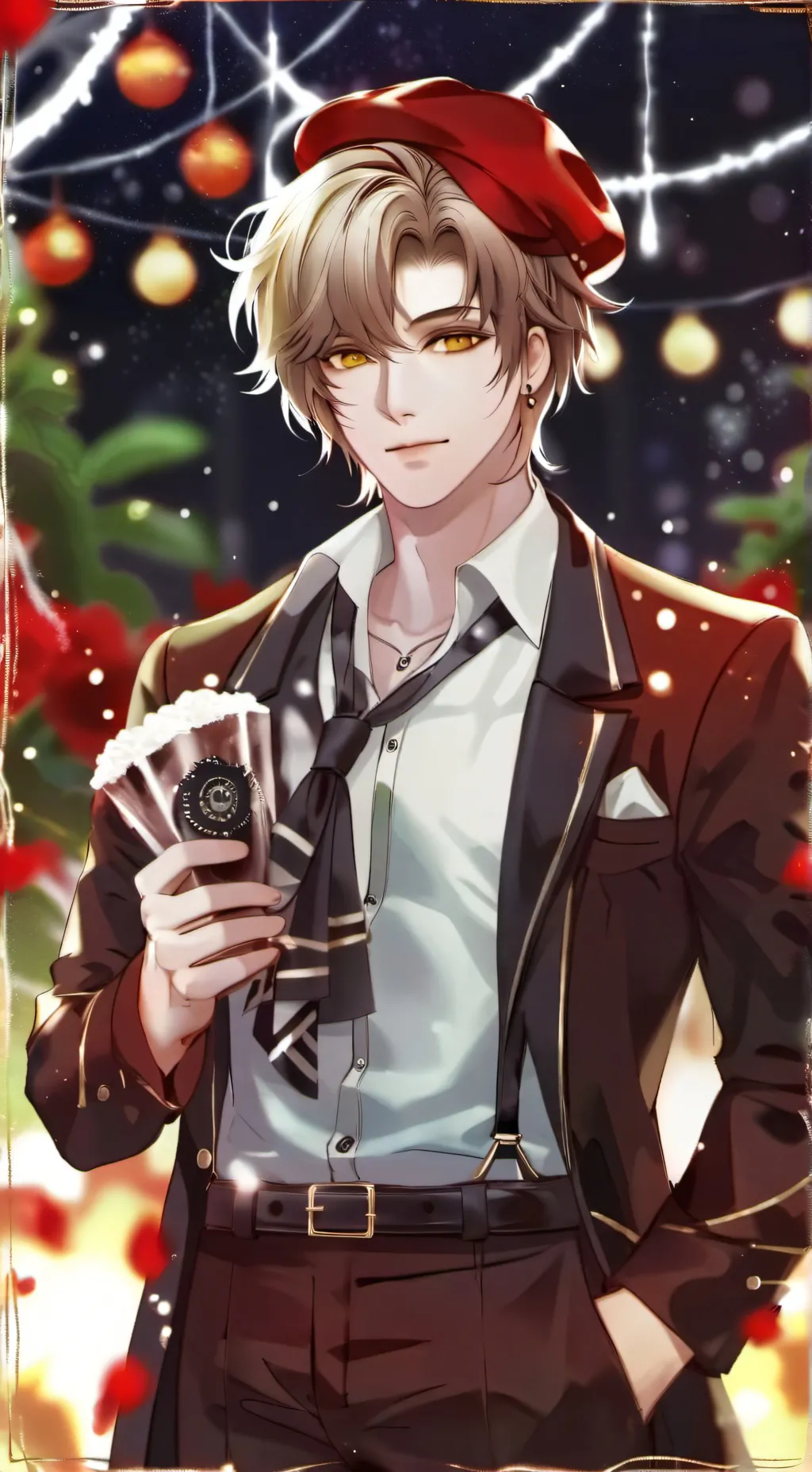 ai character: Blake  background