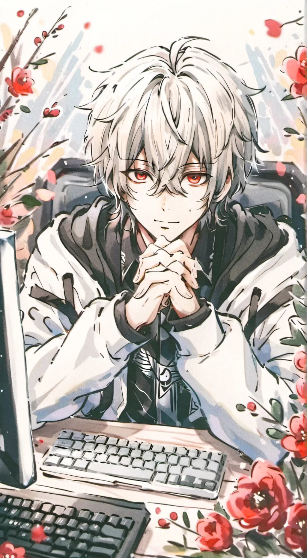 ai character: †μNoahμ† background