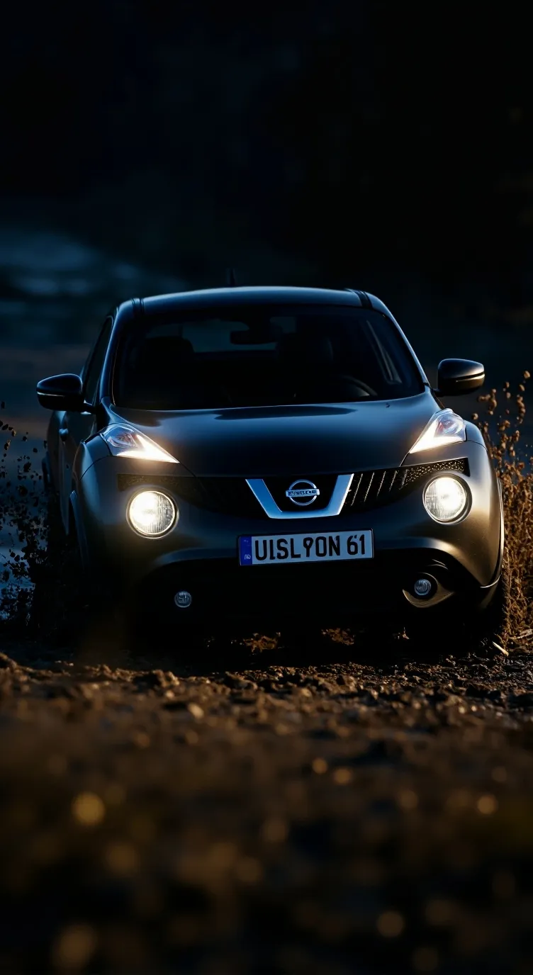 ai character: Nissan juke stuck background