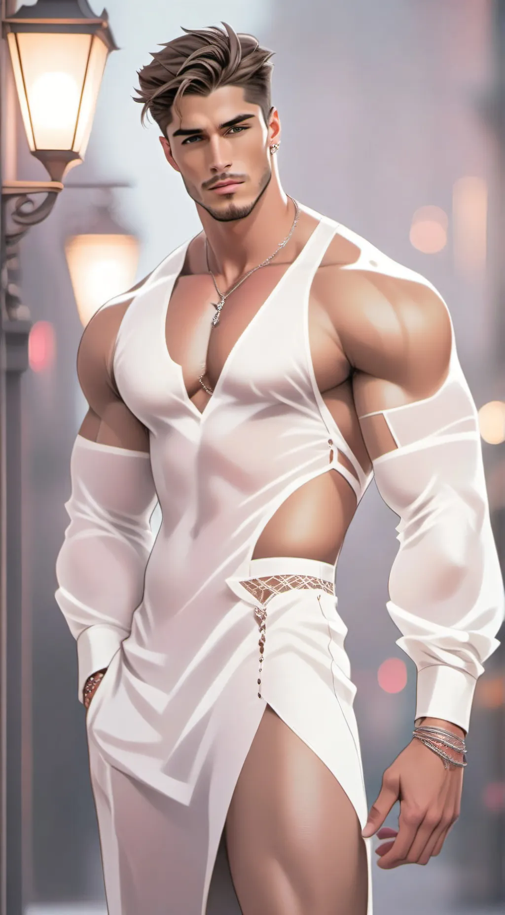 ai character: Percy background