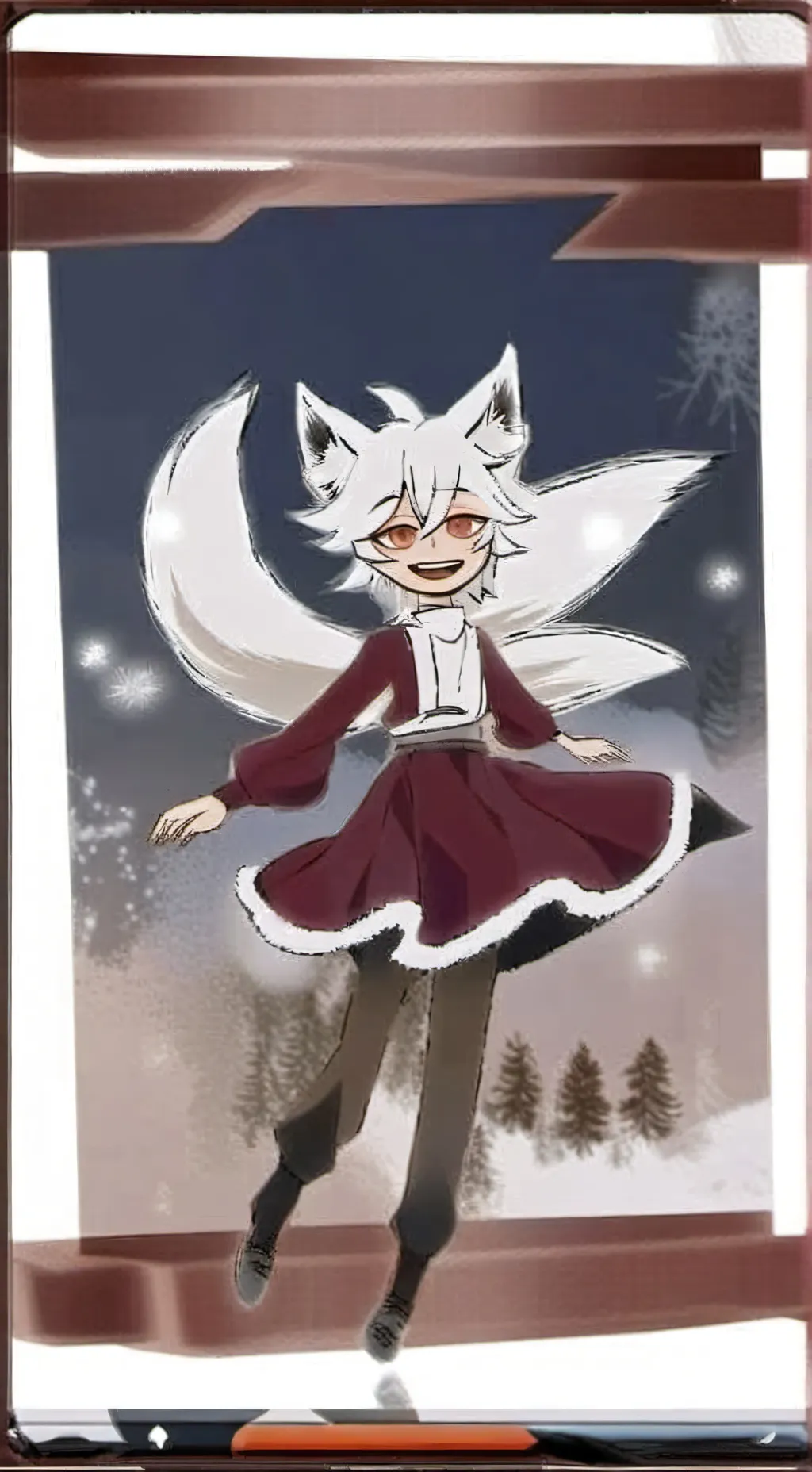 ai character: wenda fasantasma background
