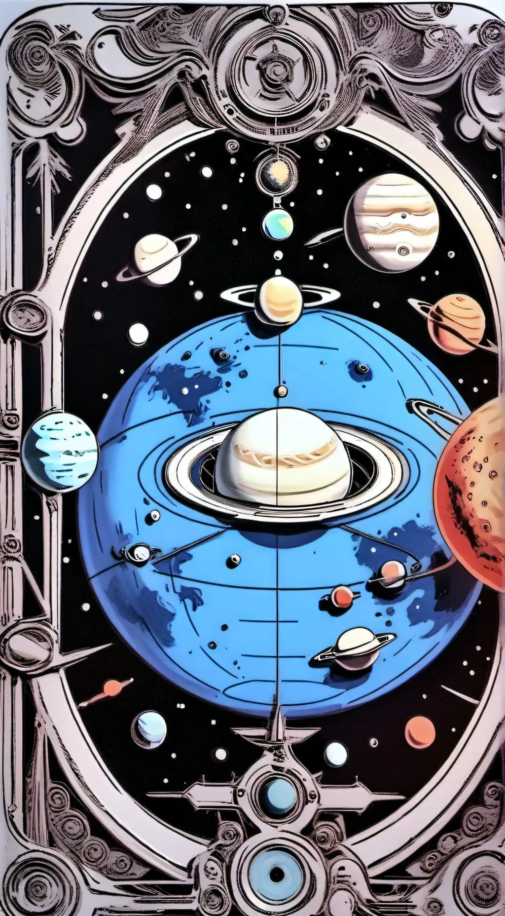 ai character: moon revolution background