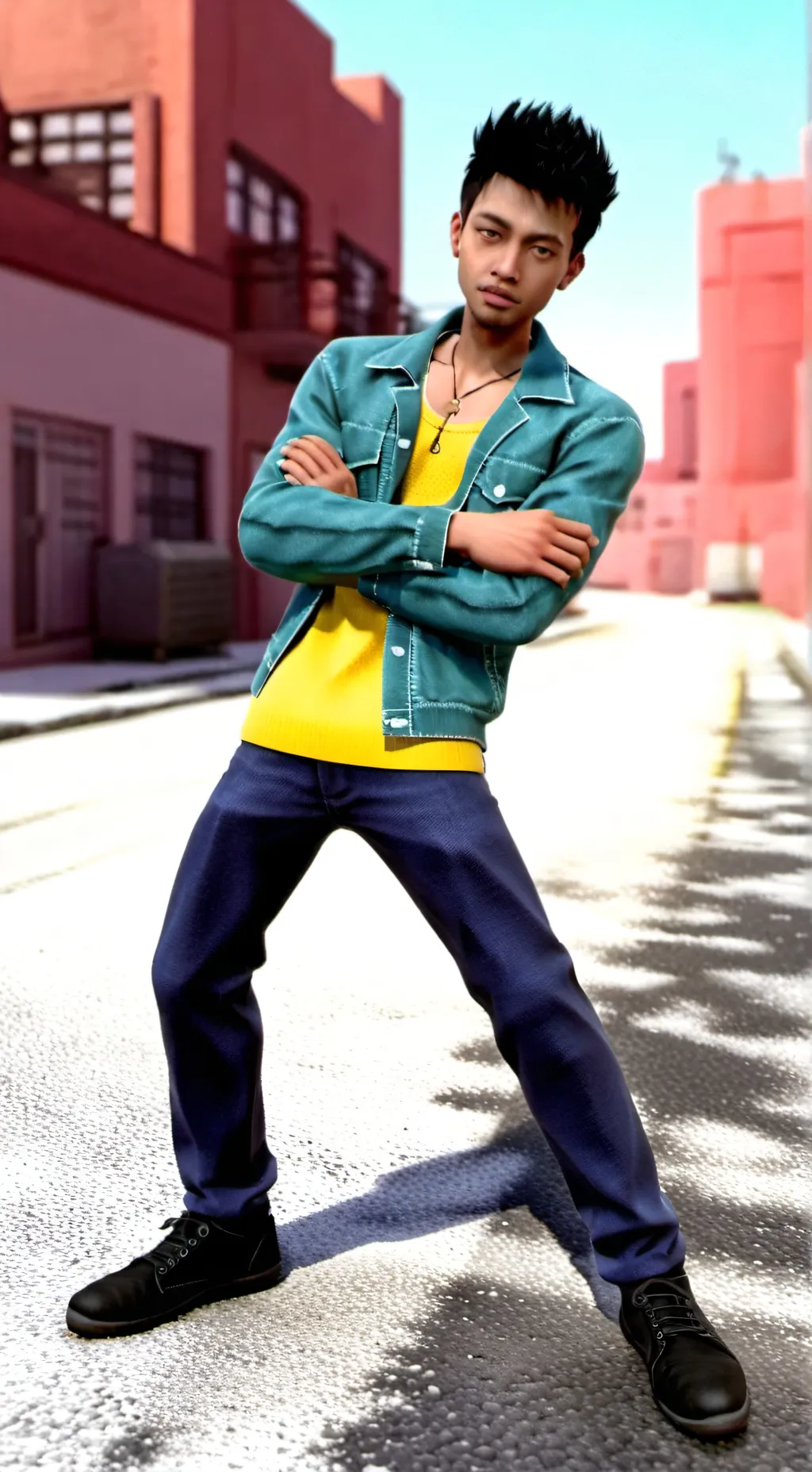 ai character: abid jamet background