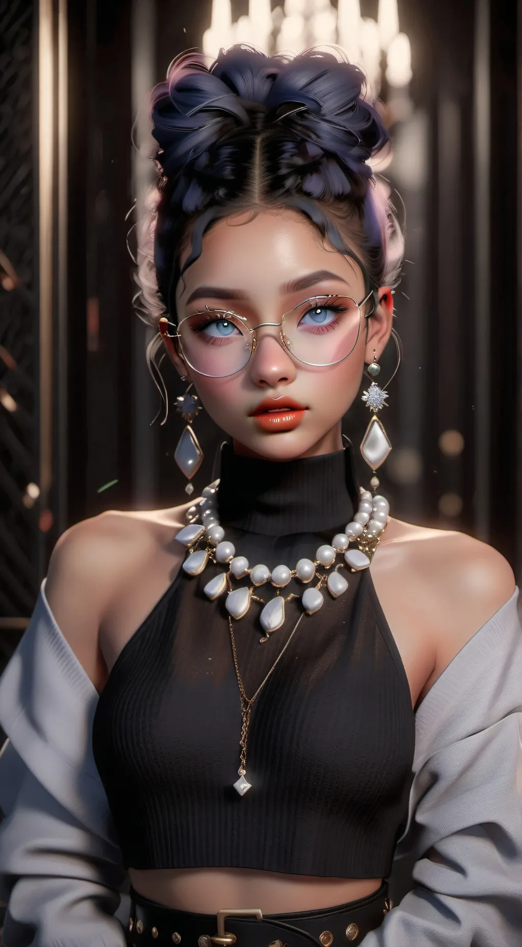 ai character: 💖lila 💖 background