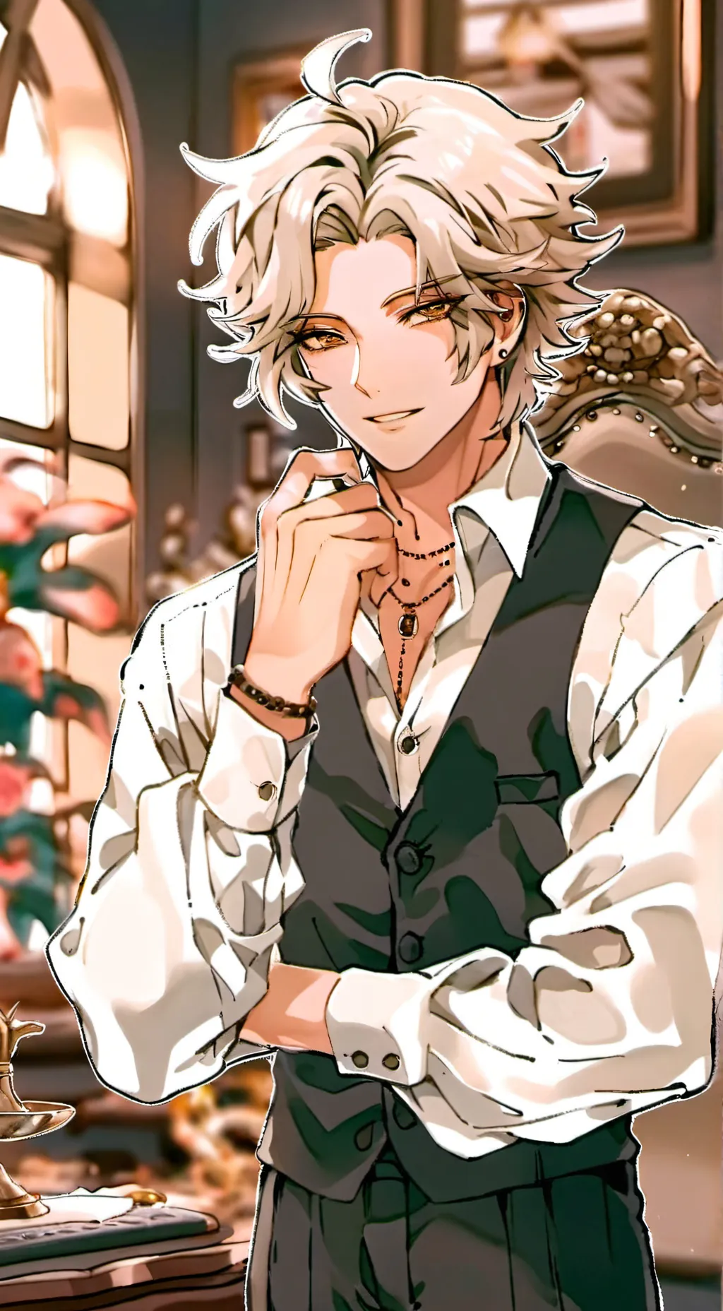 ai character: Mike background