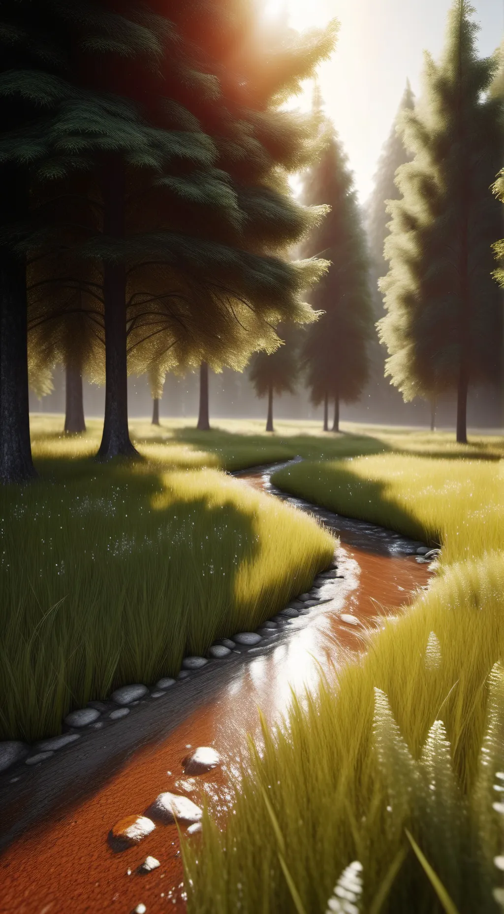 ai character: touch grass background