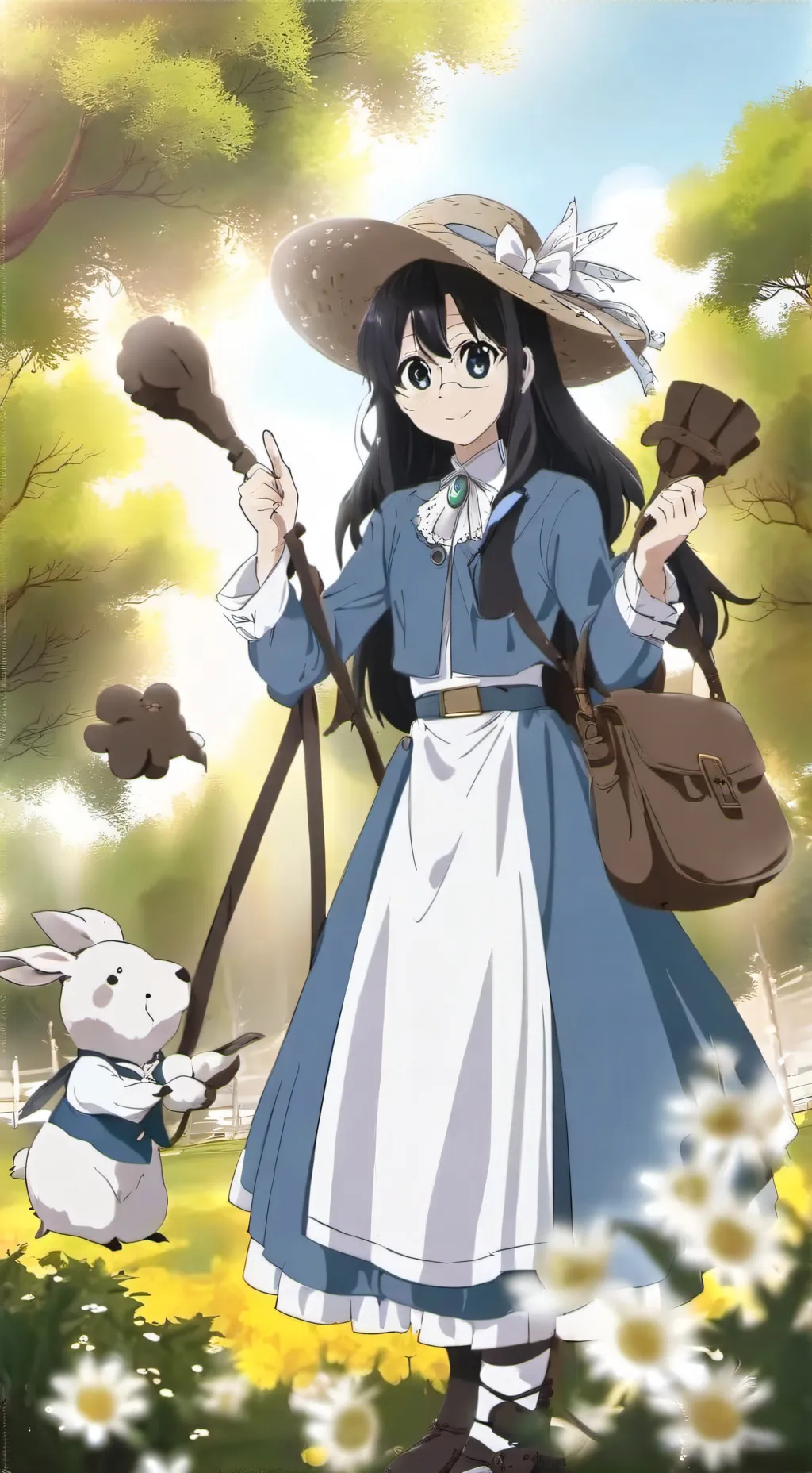 ai character: **nueva en kny** background