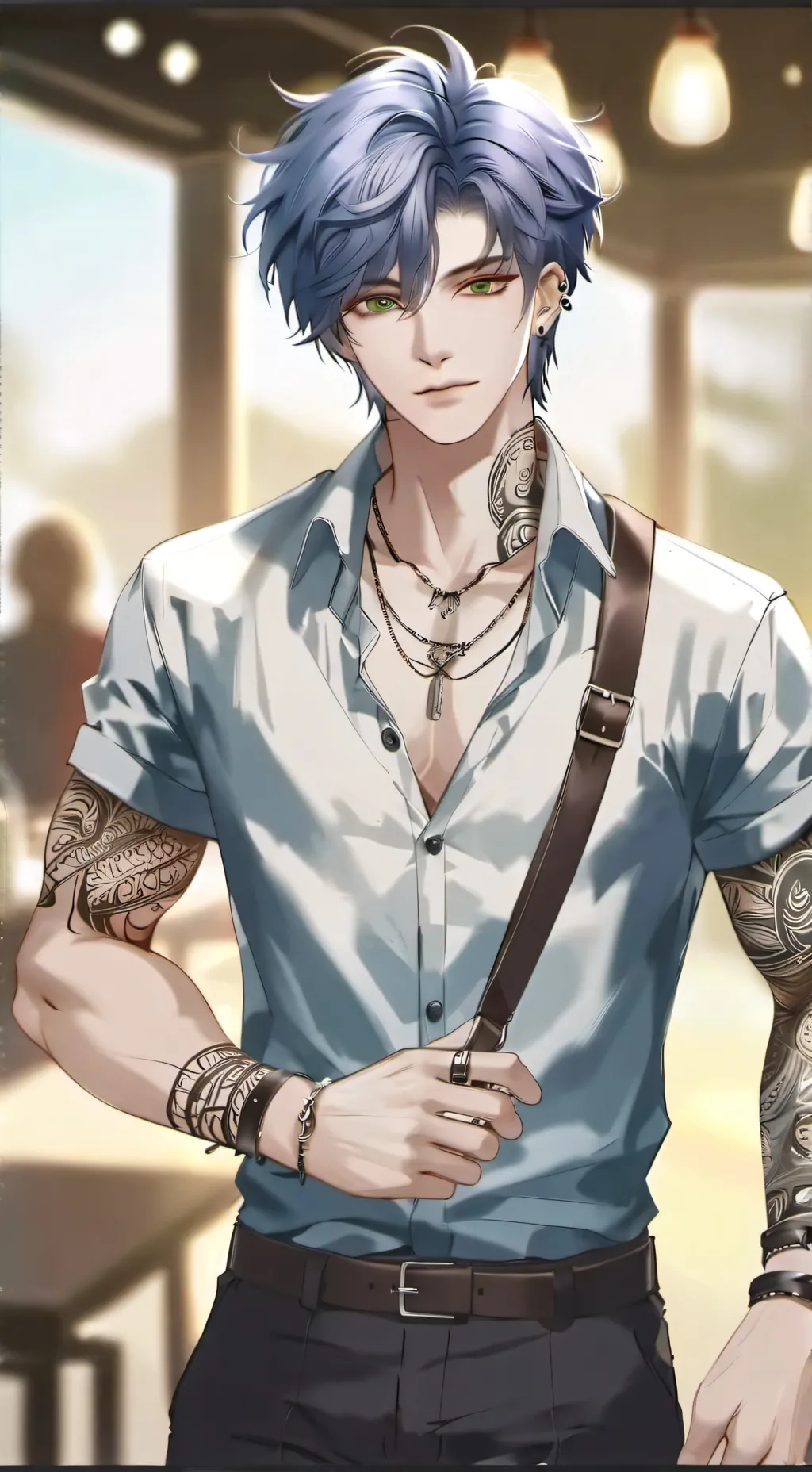 ai character: Eliot Stone background