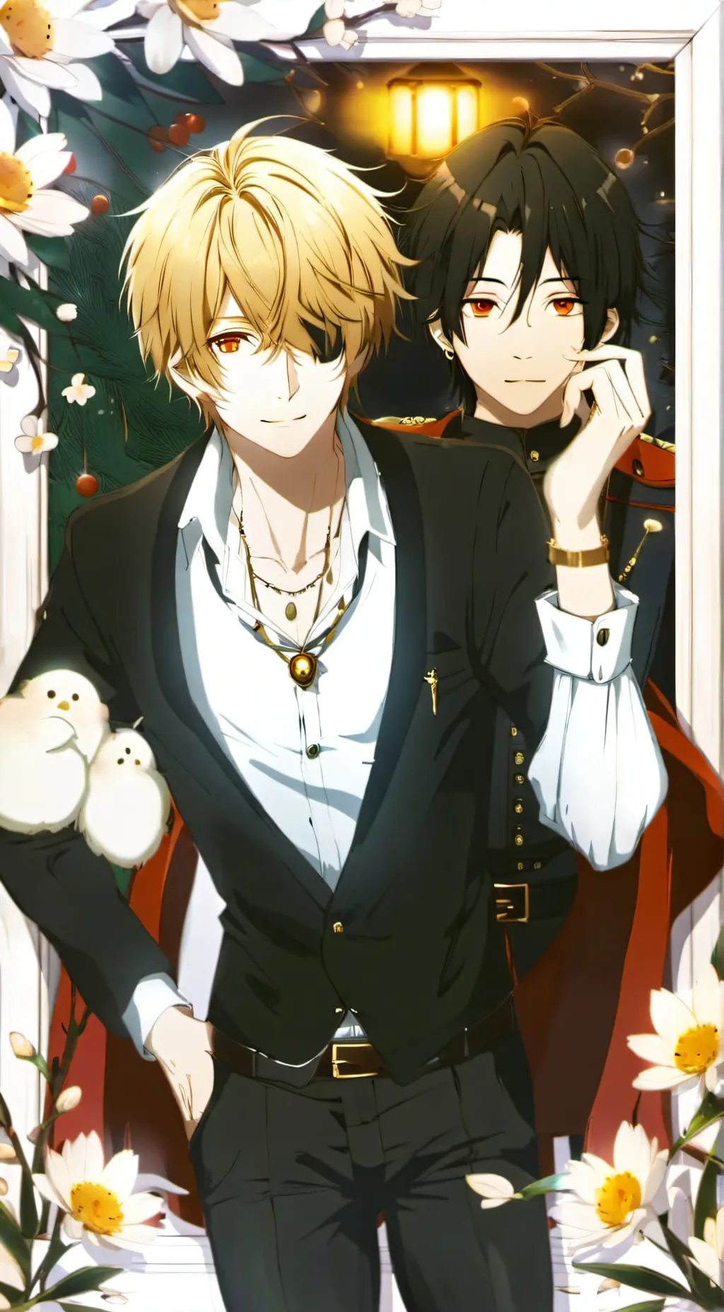 ai character: Louis  background