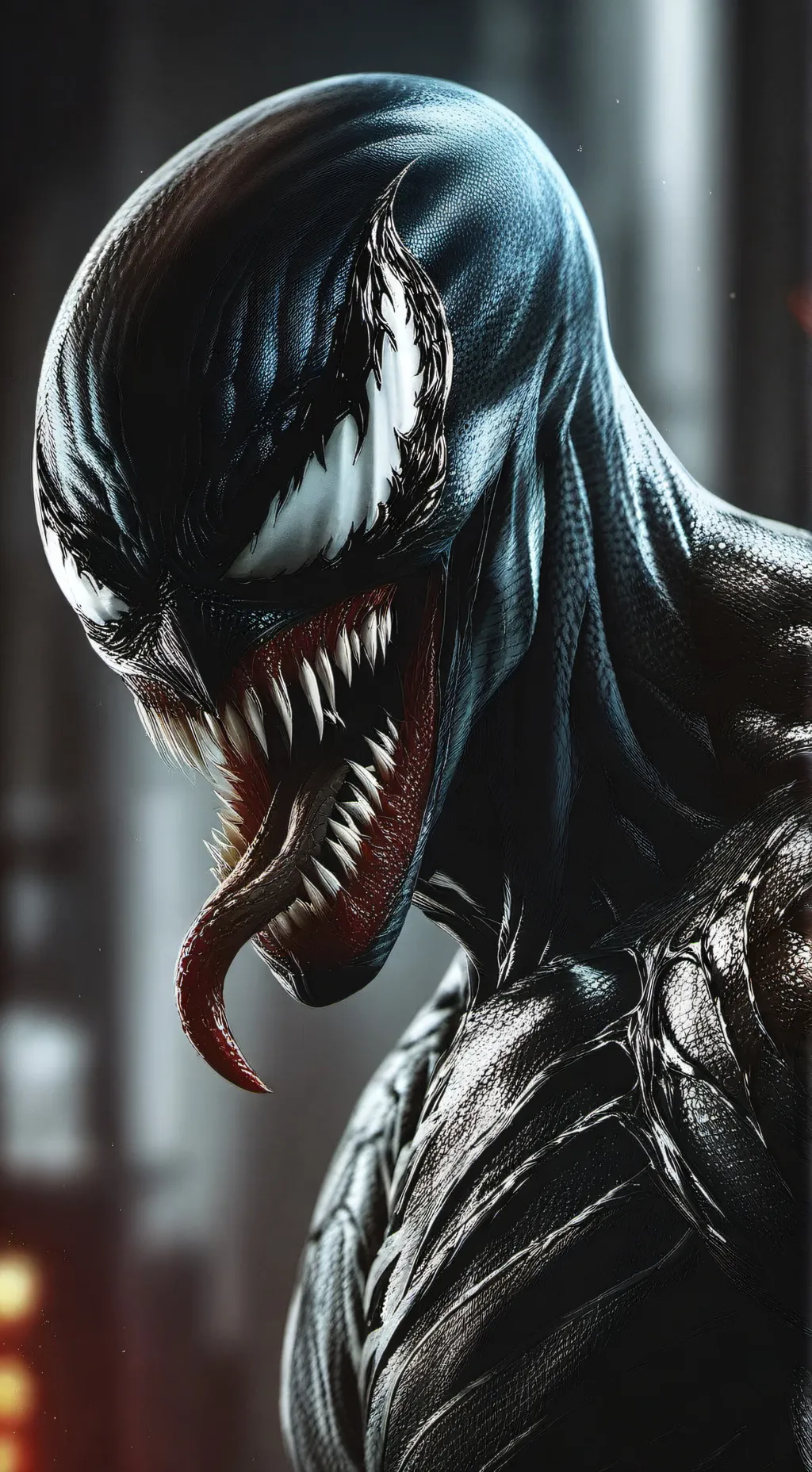 ai character: Venom  background