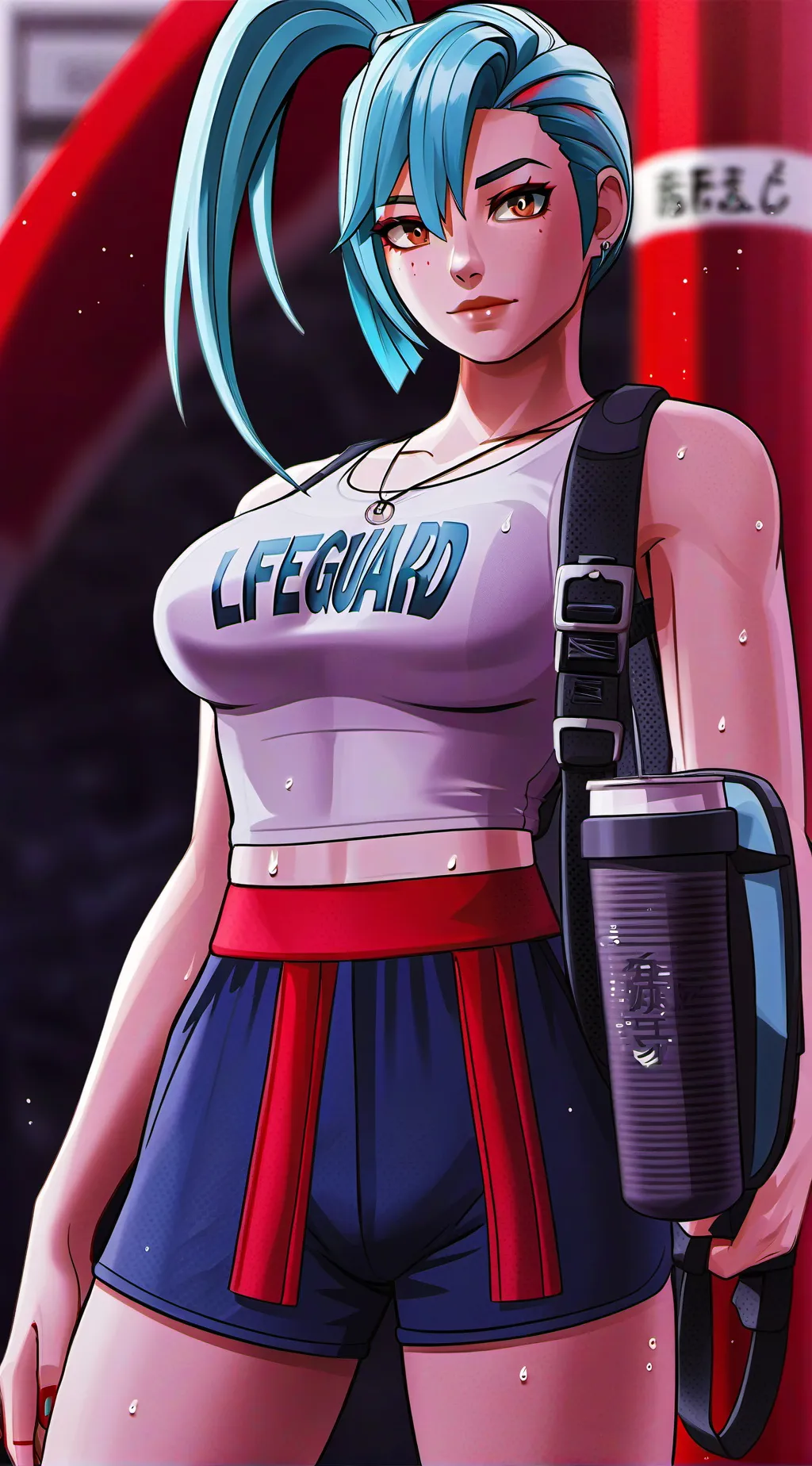 ai character: Lizzie background