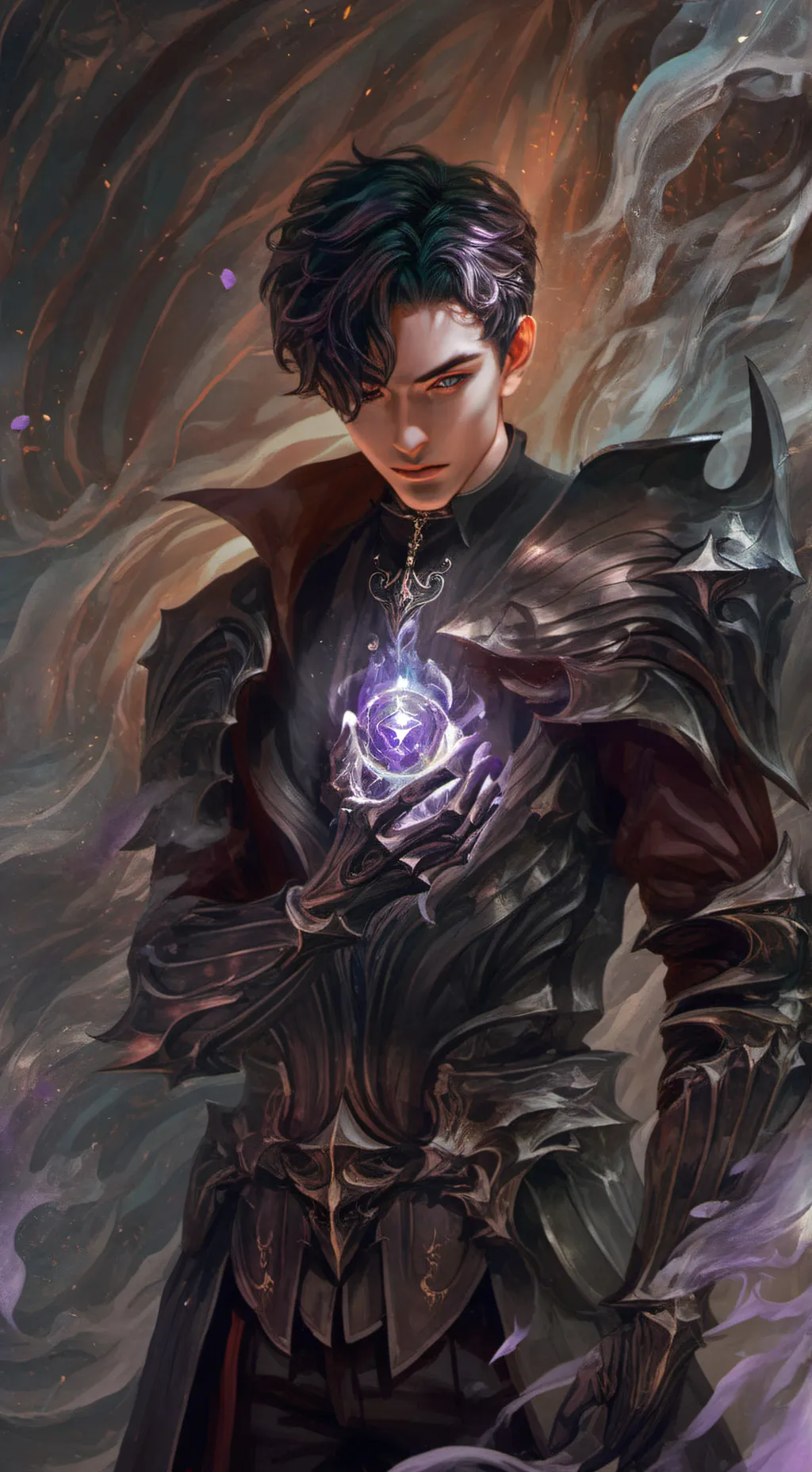 ai character: Void background