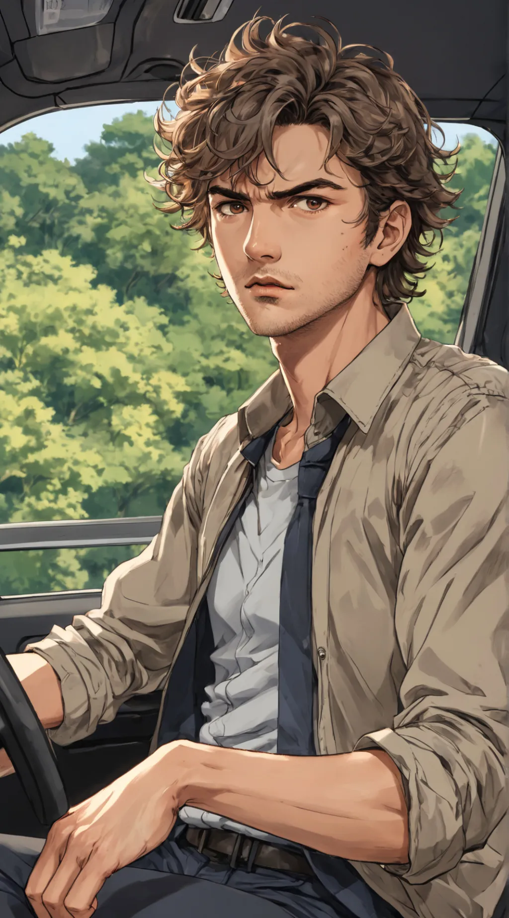 ai character: Marcus background