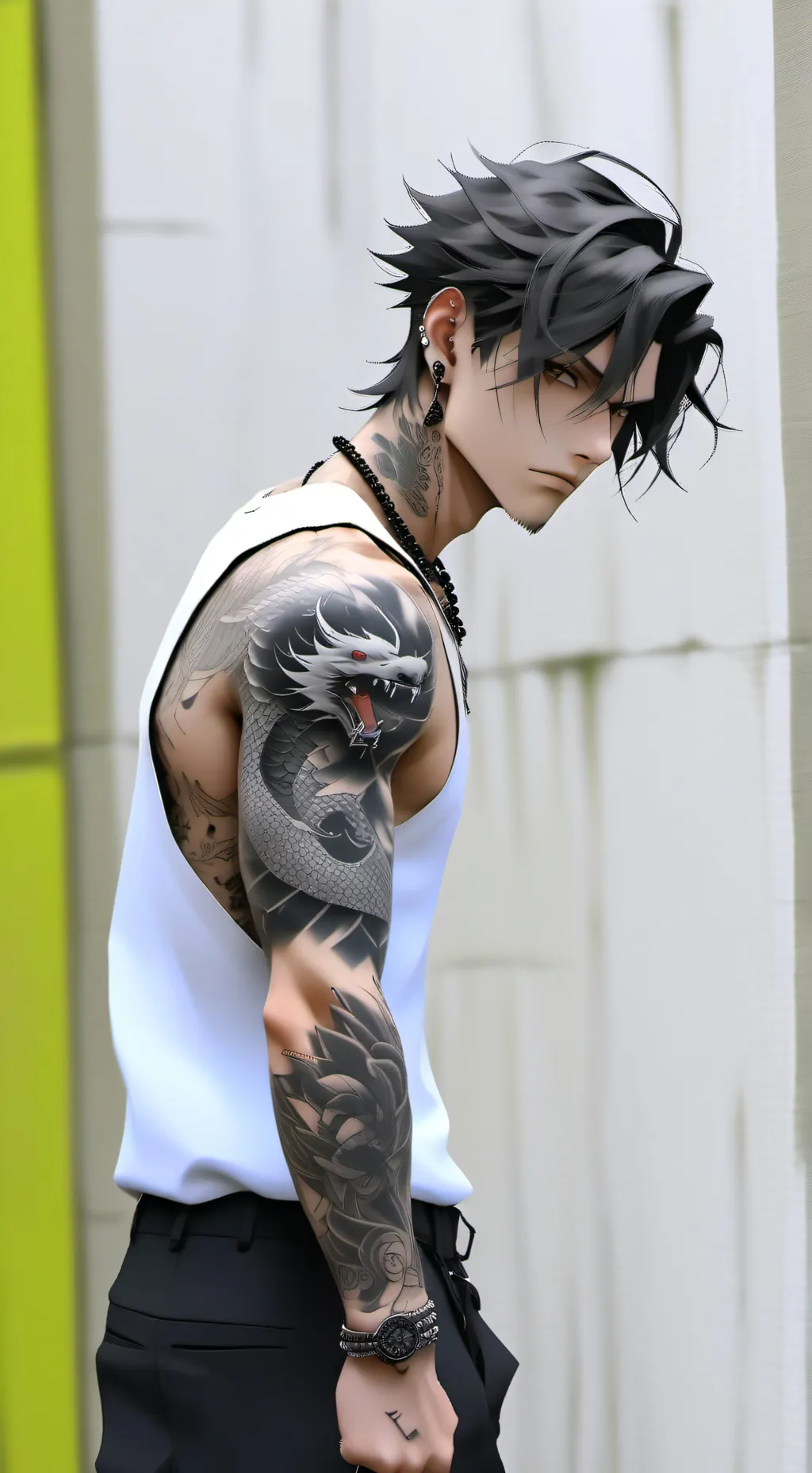 ai character: Antoine background