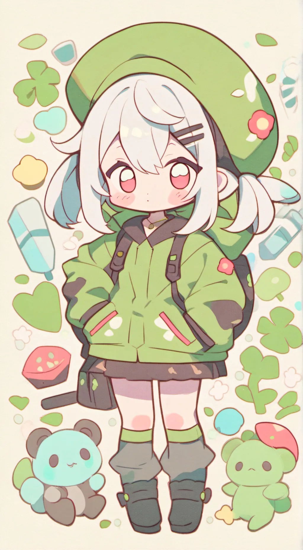 ai character: ~Mha pick me~ background
