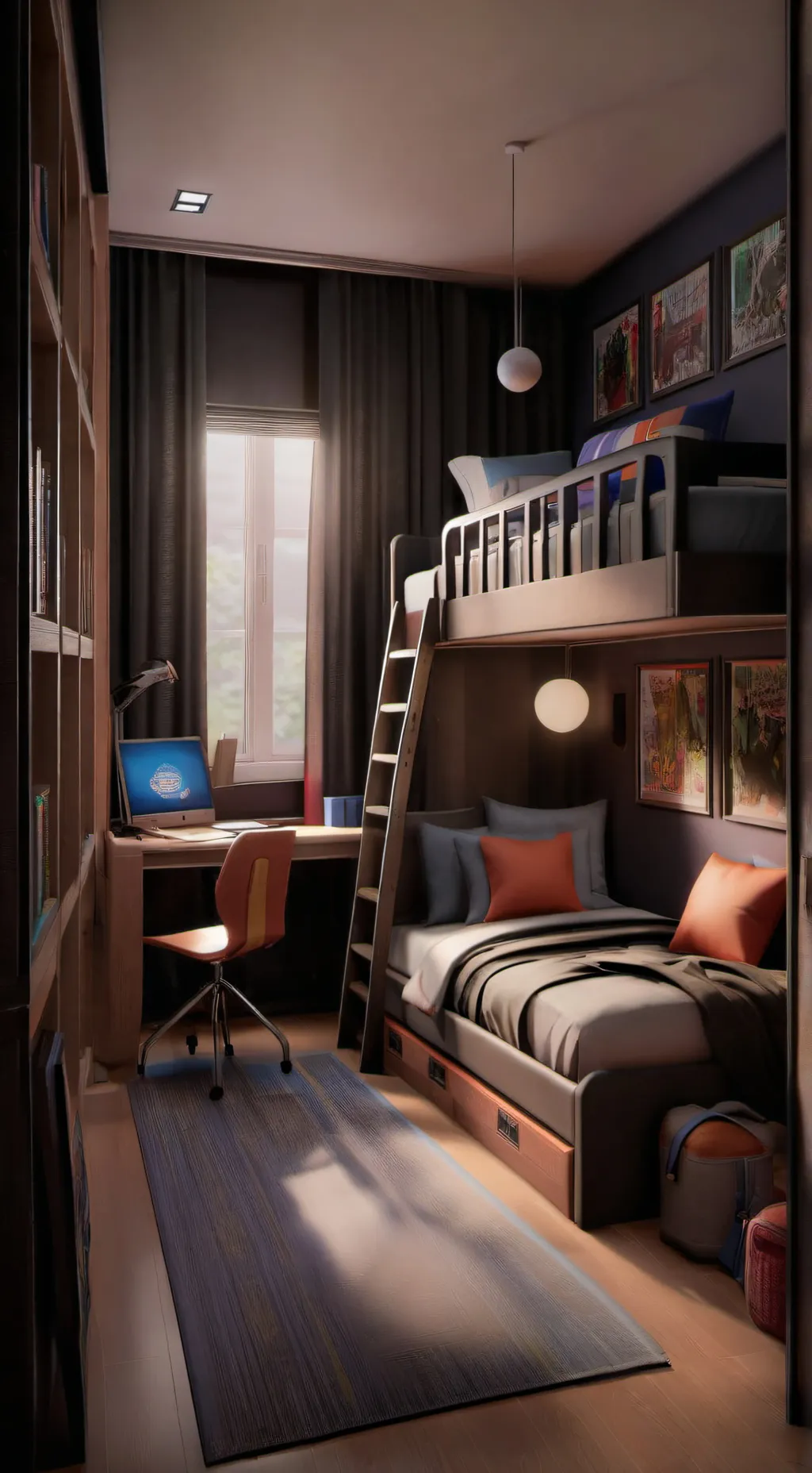 ai character: Mha dorm girls background