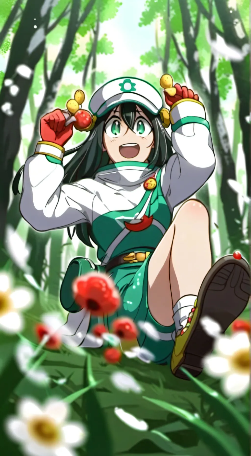 ai character: Tsuyu likes you 2 background