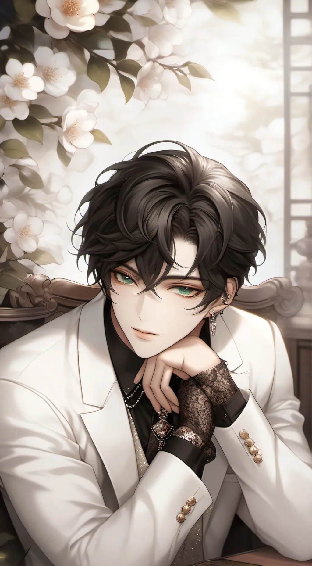 ai character: raven background