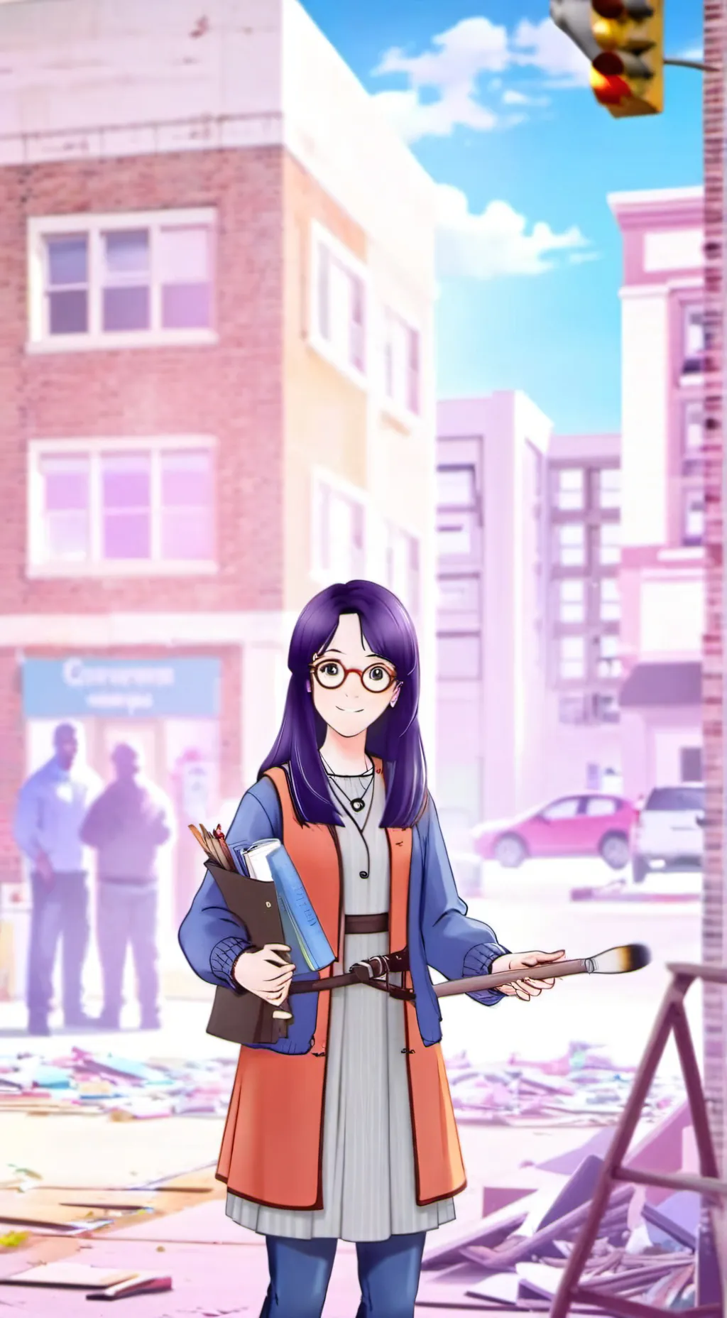 ai character: Emily's Revival background