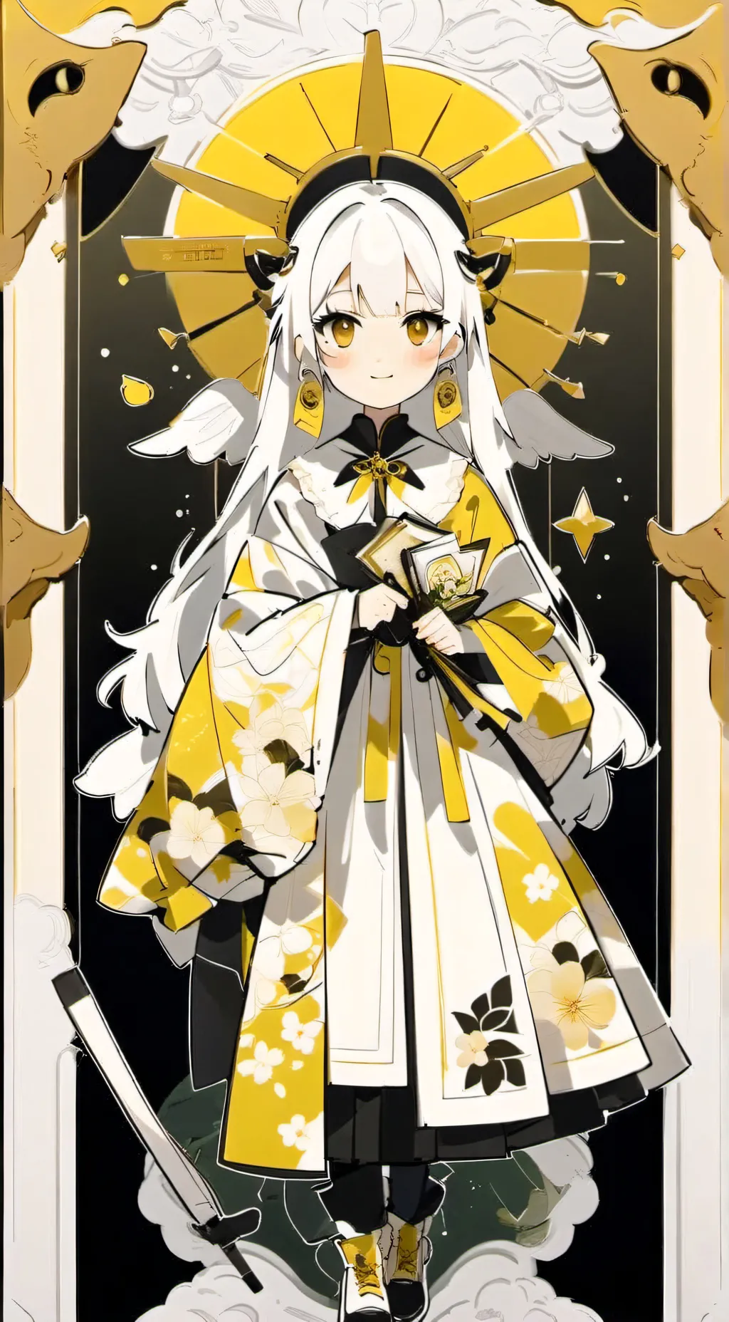 ai character: Luvs to figh  background