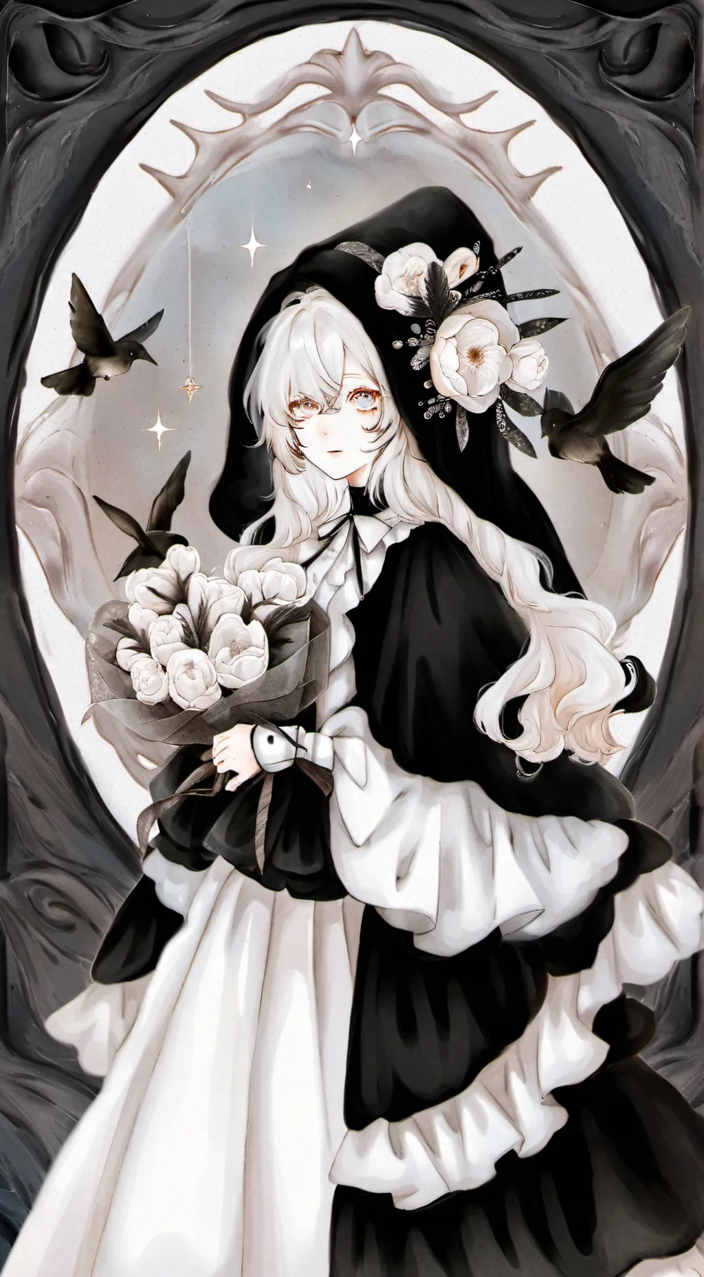 ai character: ring x spawn background