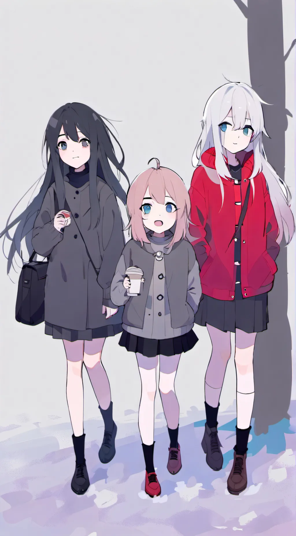 ai character: Mi Chang,Nari,ruby background