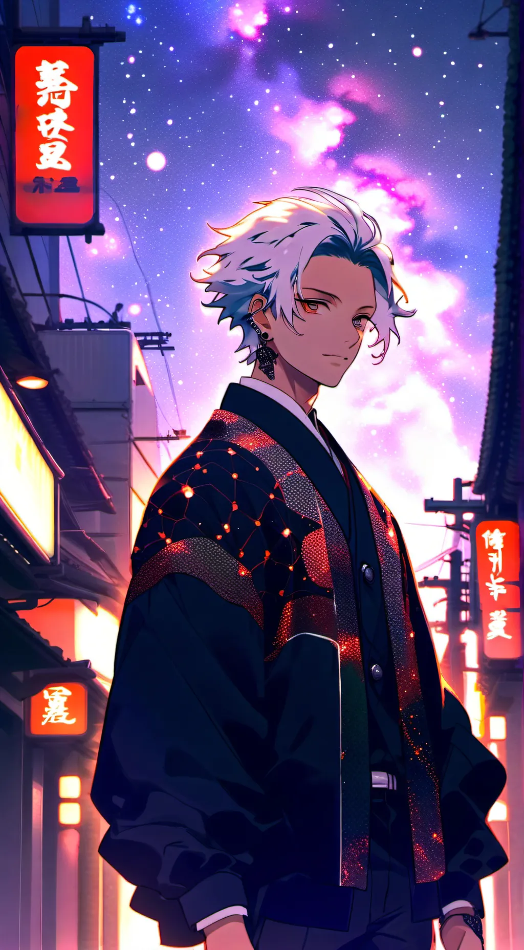 ai character: Mikey background