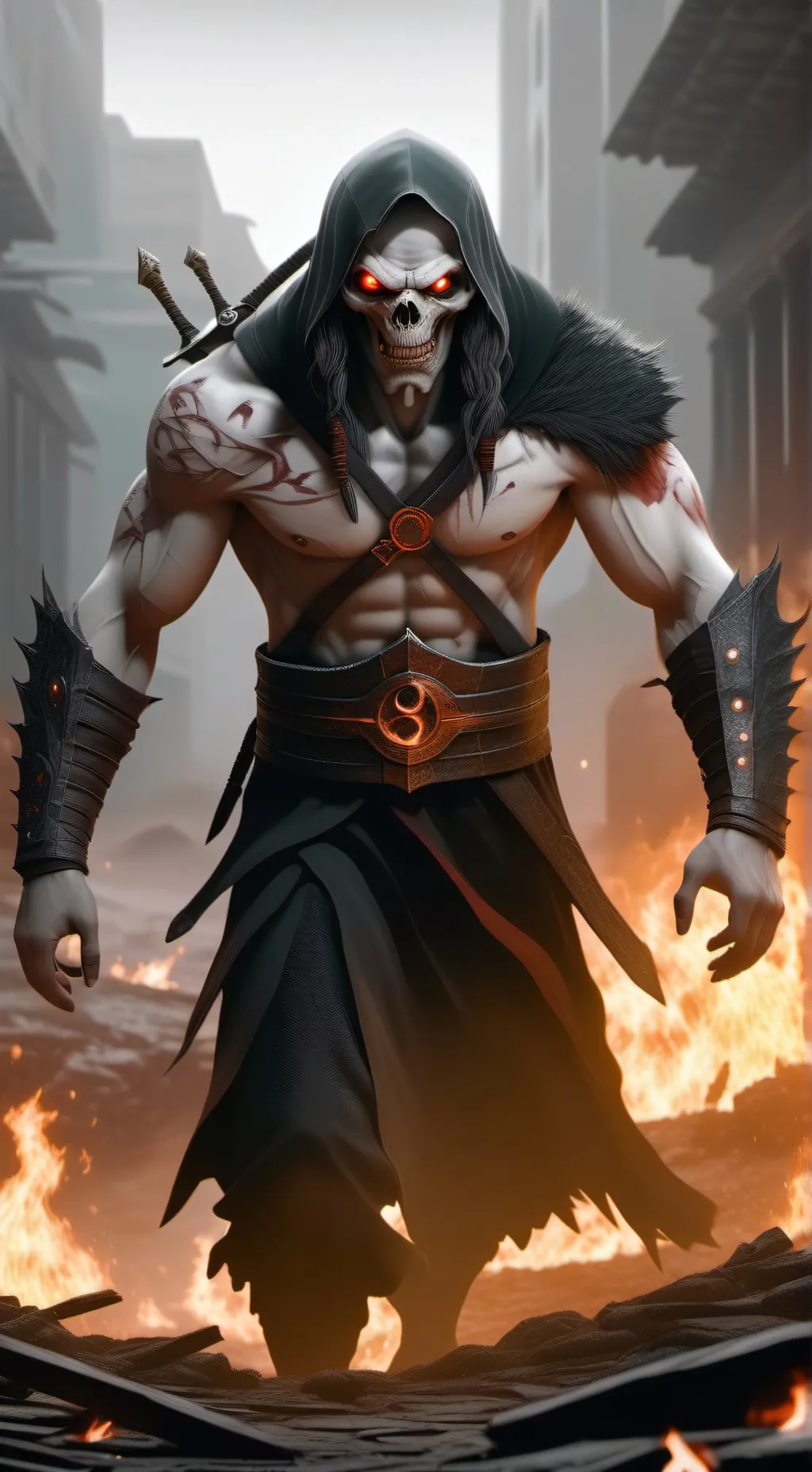 ai character: shakrant background