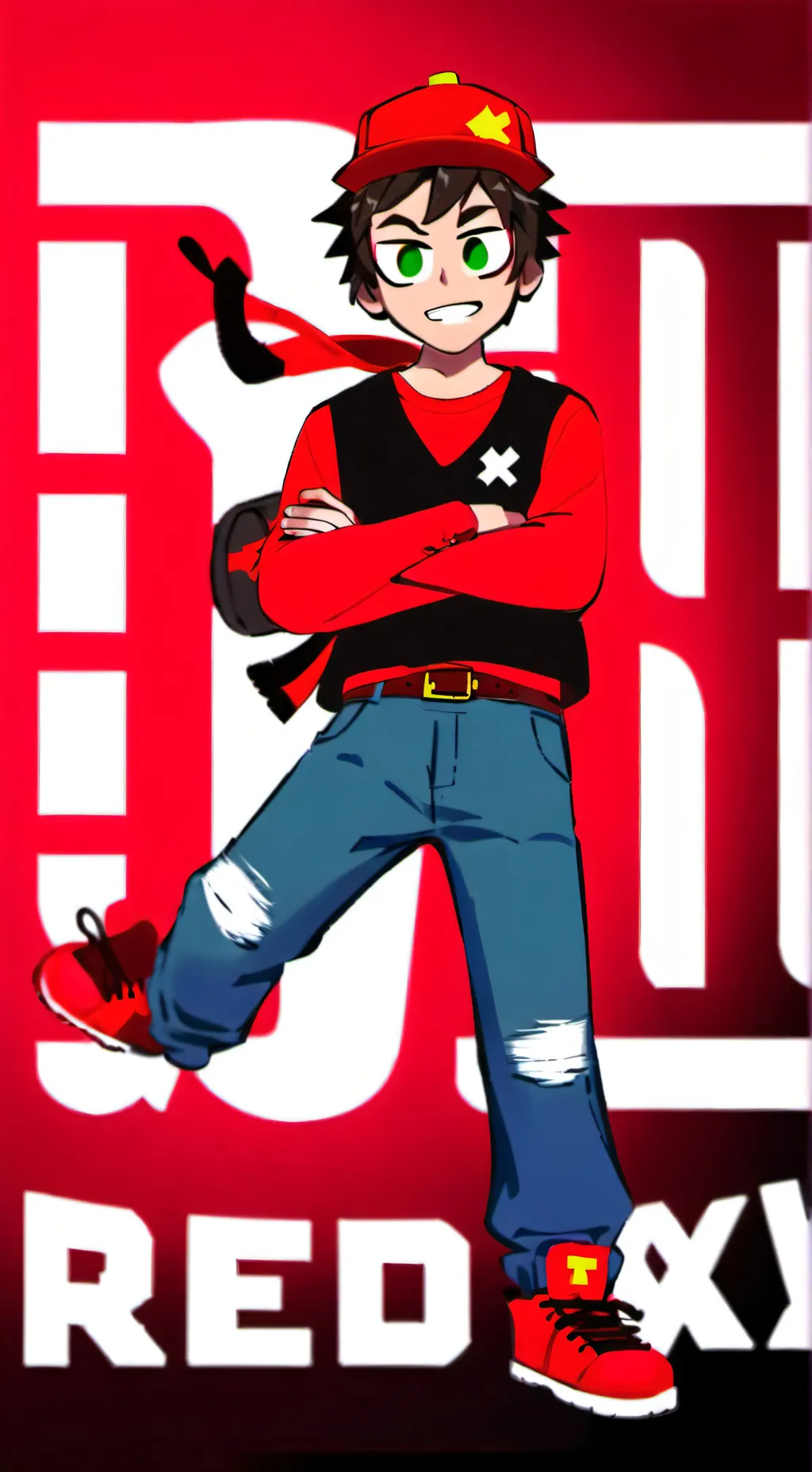 ai character: Coolkid background