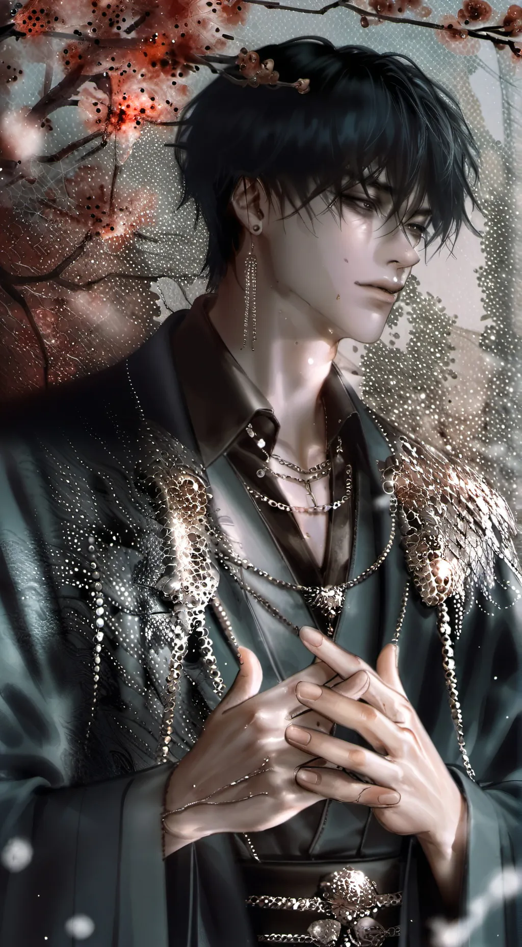 ai character: •Evan• background