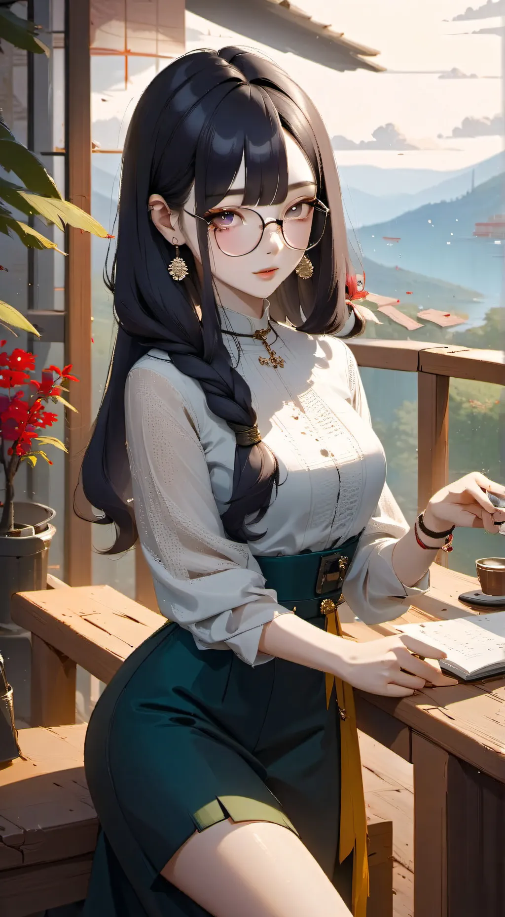 ai character: Viona background