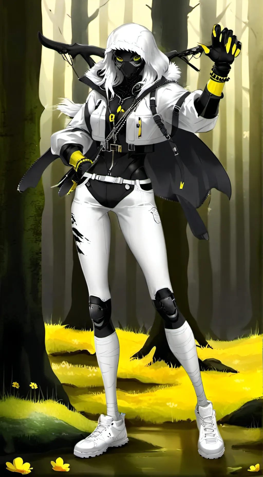 ai character: Random :] background